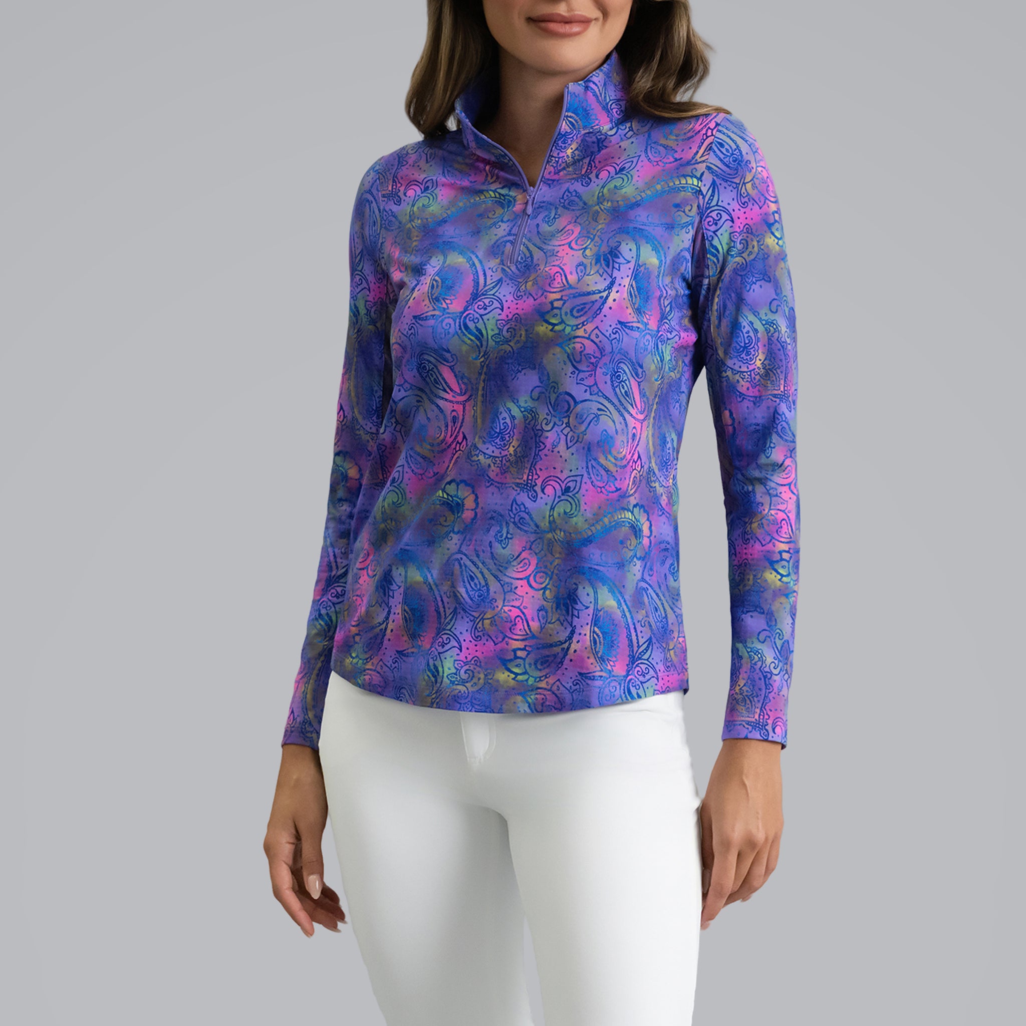 Shannon Long Sleeve Mock Neck Top