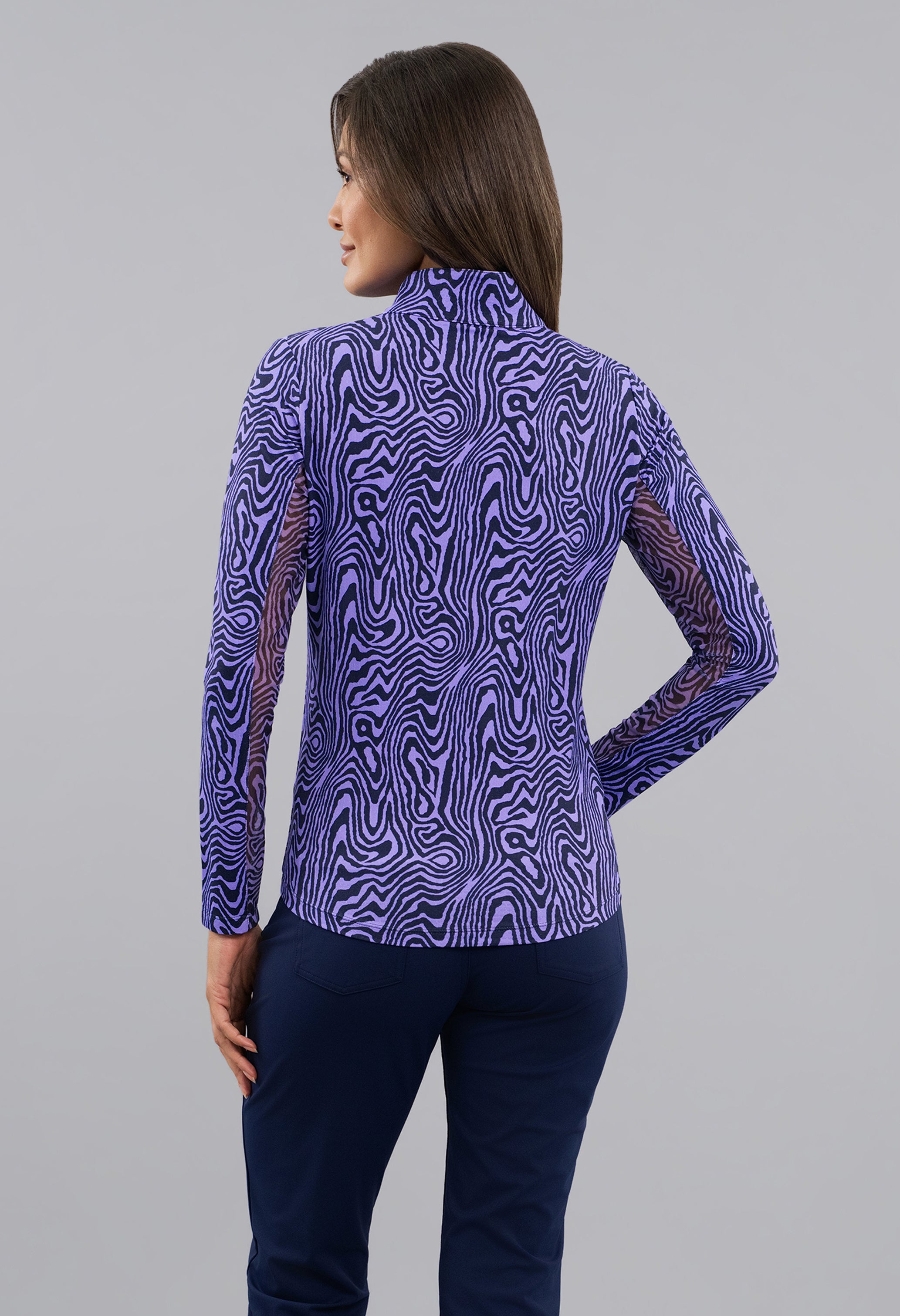 Courtney Long Sleeve Mock Neck Top