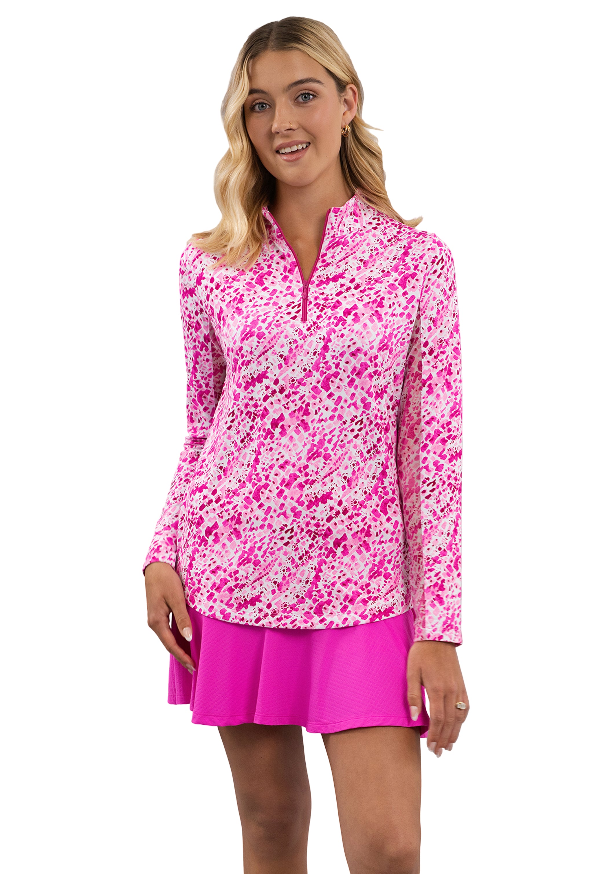 Yesenia Long Sleeve Mock Neck Top