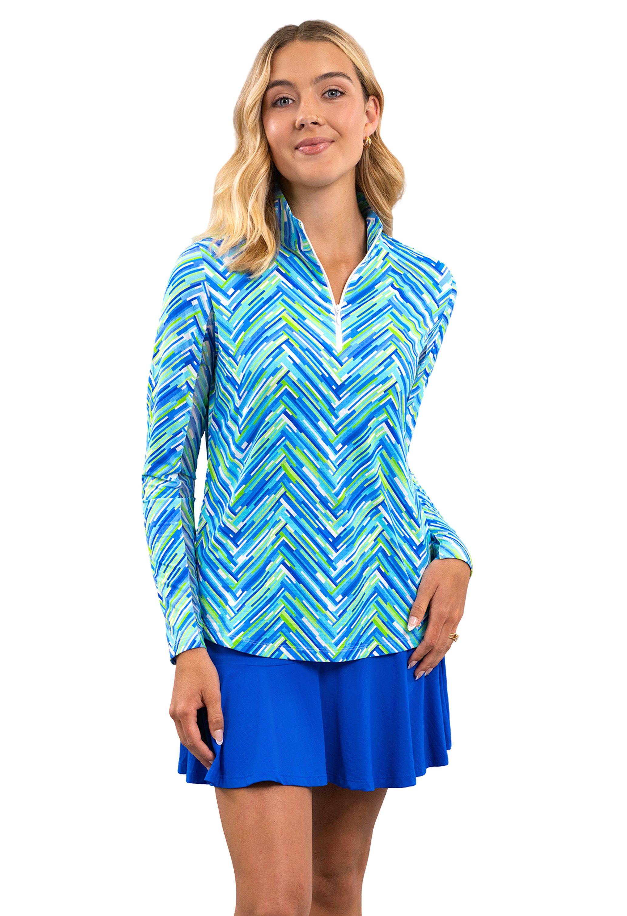 Robin Long Sleeve Mock Neck Top