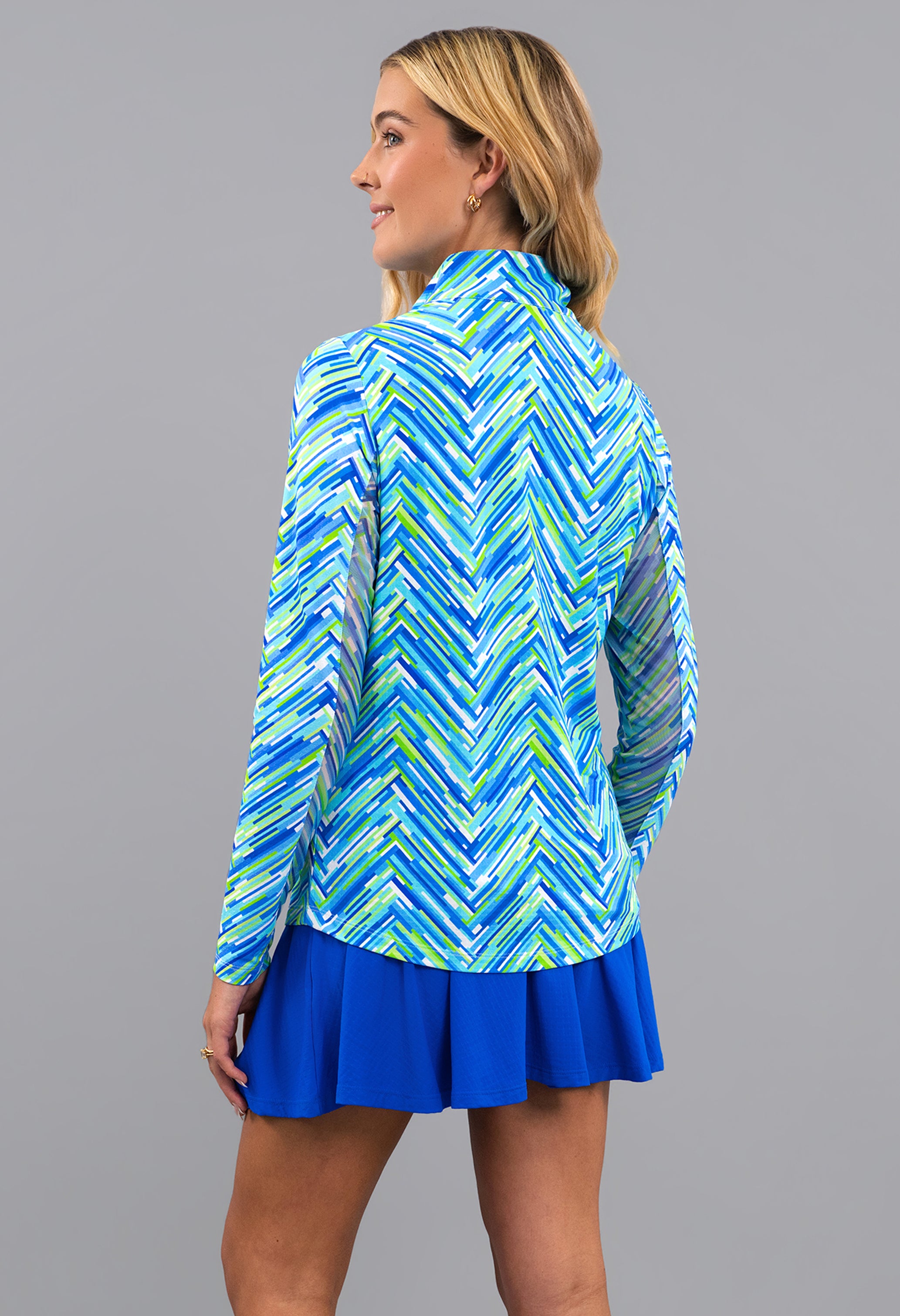Robin Long Sleeve Mock Neck Top