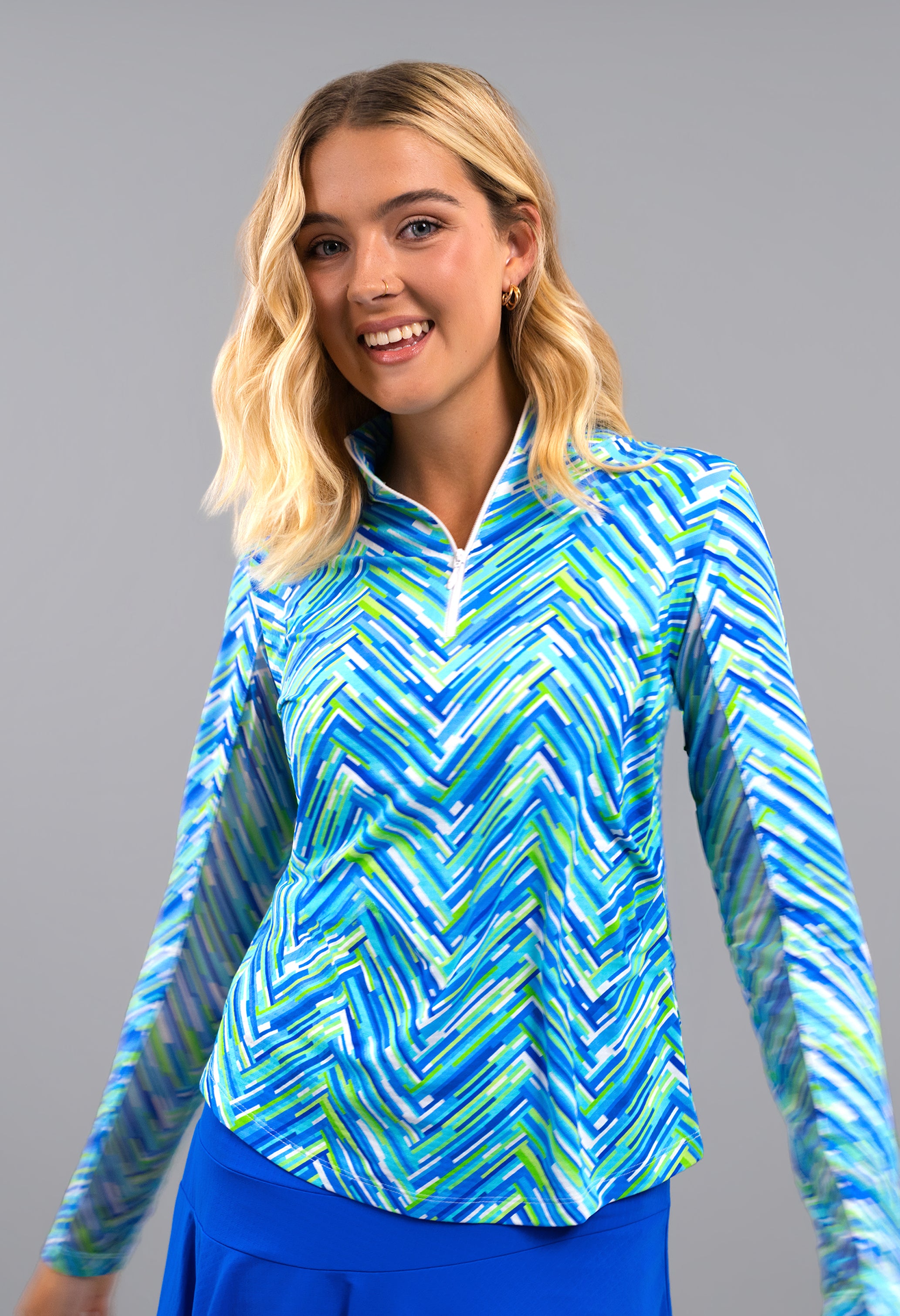 Robin Long Sleeve Mock Neck Top
