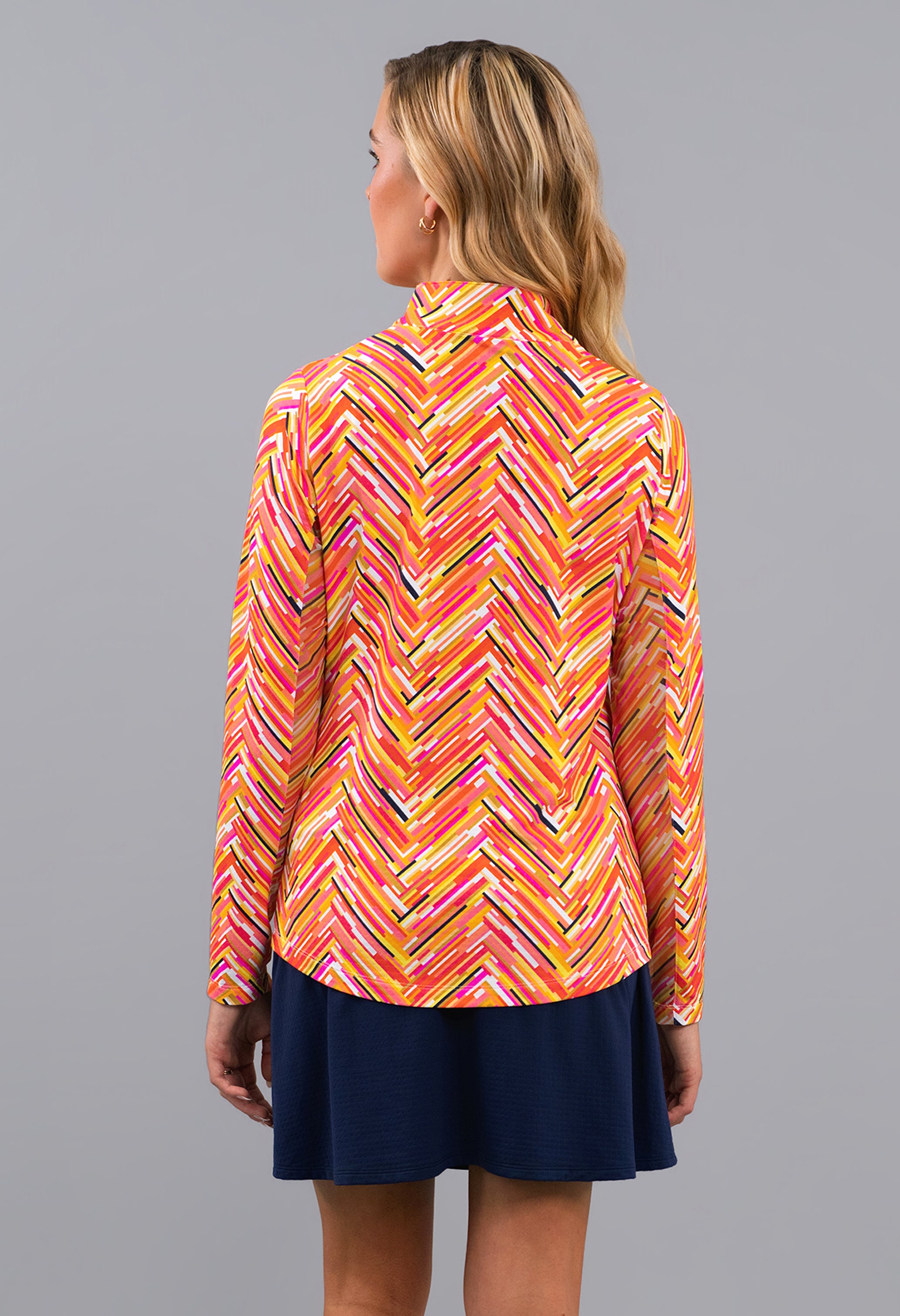 Robin Long Sleeve Mock Neck Top