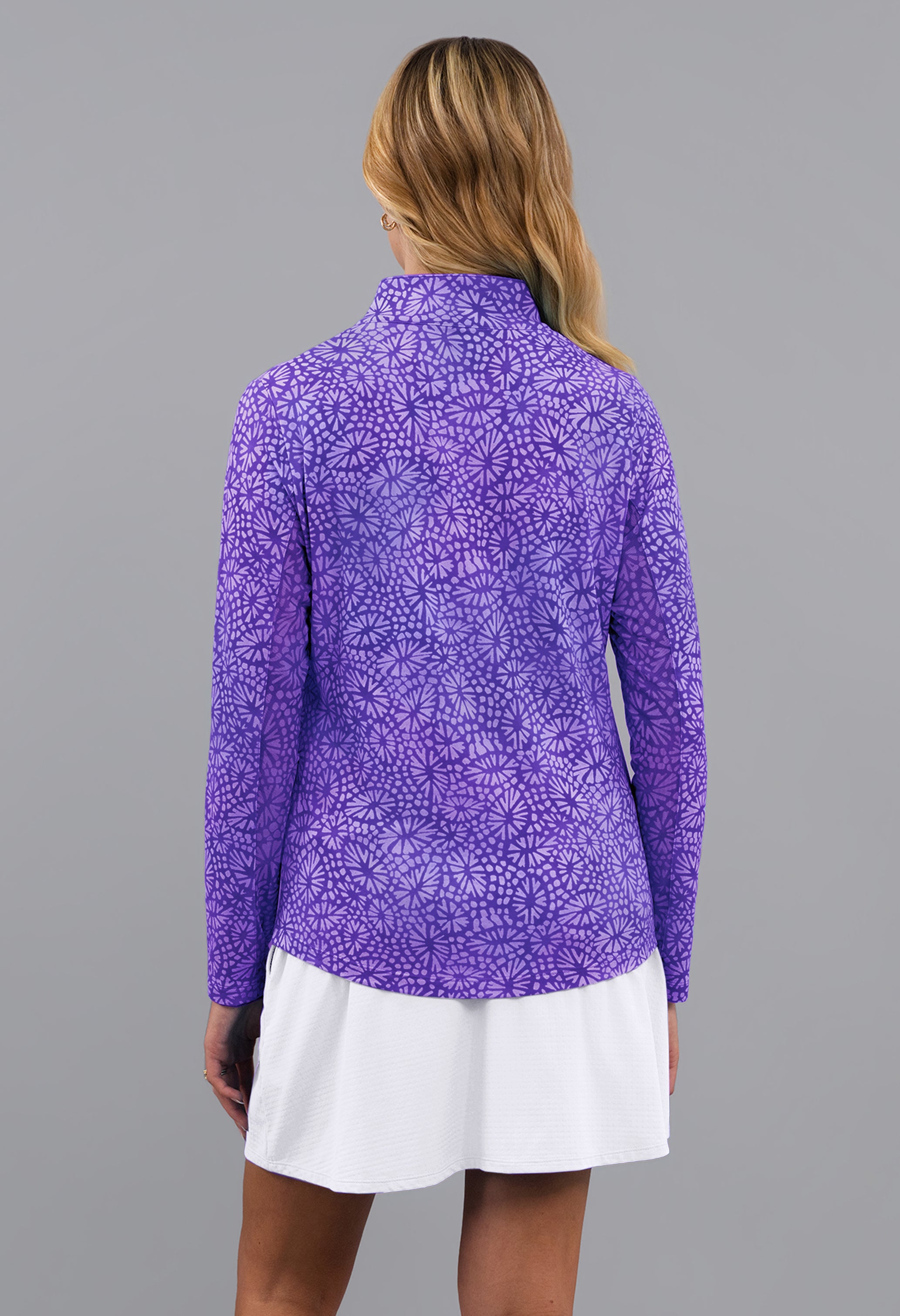Gladis Long Sleeve Mock Neck Top