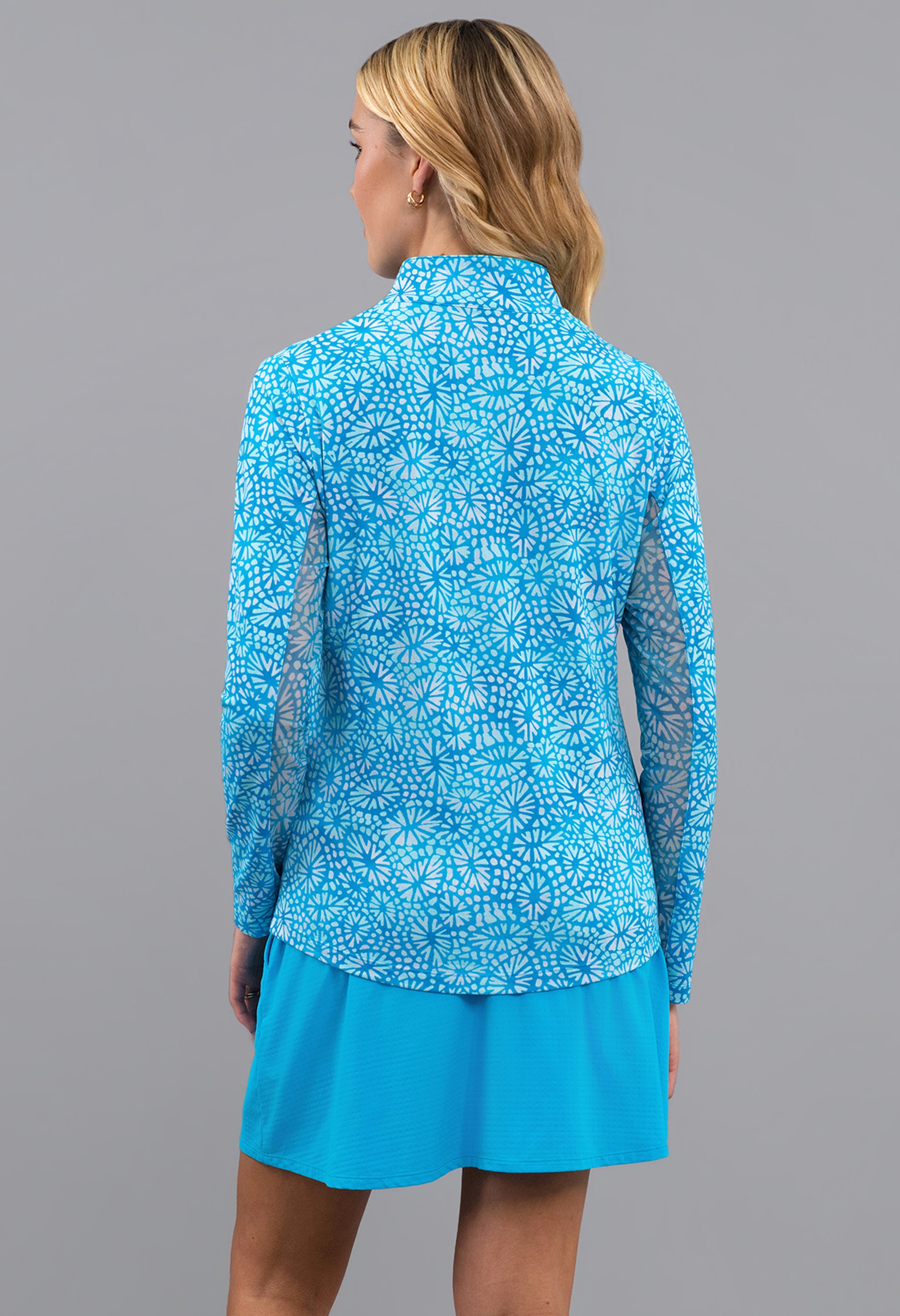 Gladis Long Sleeve Mock Neck Top