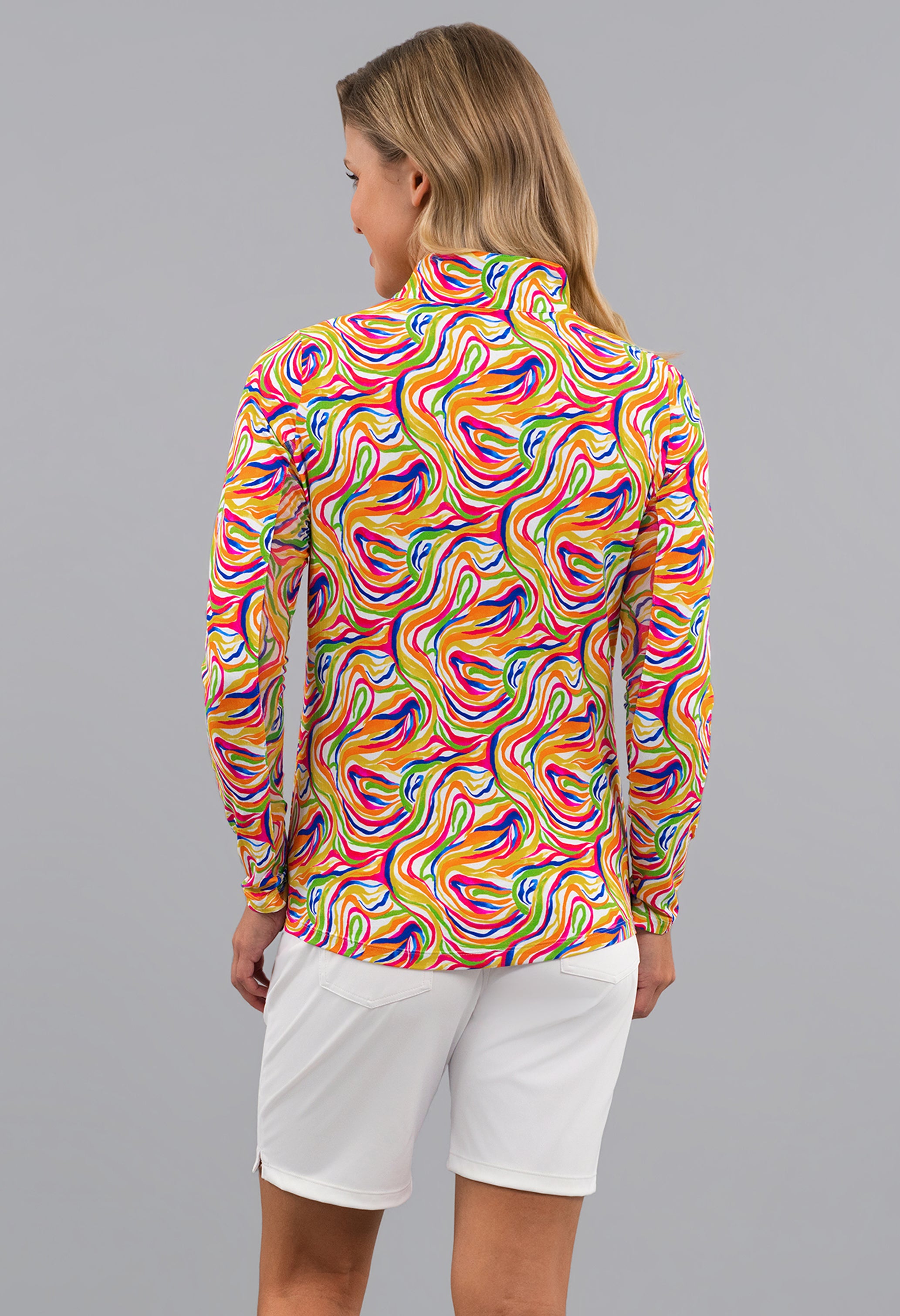 Thalia Long Sleeve Mock Neck Top