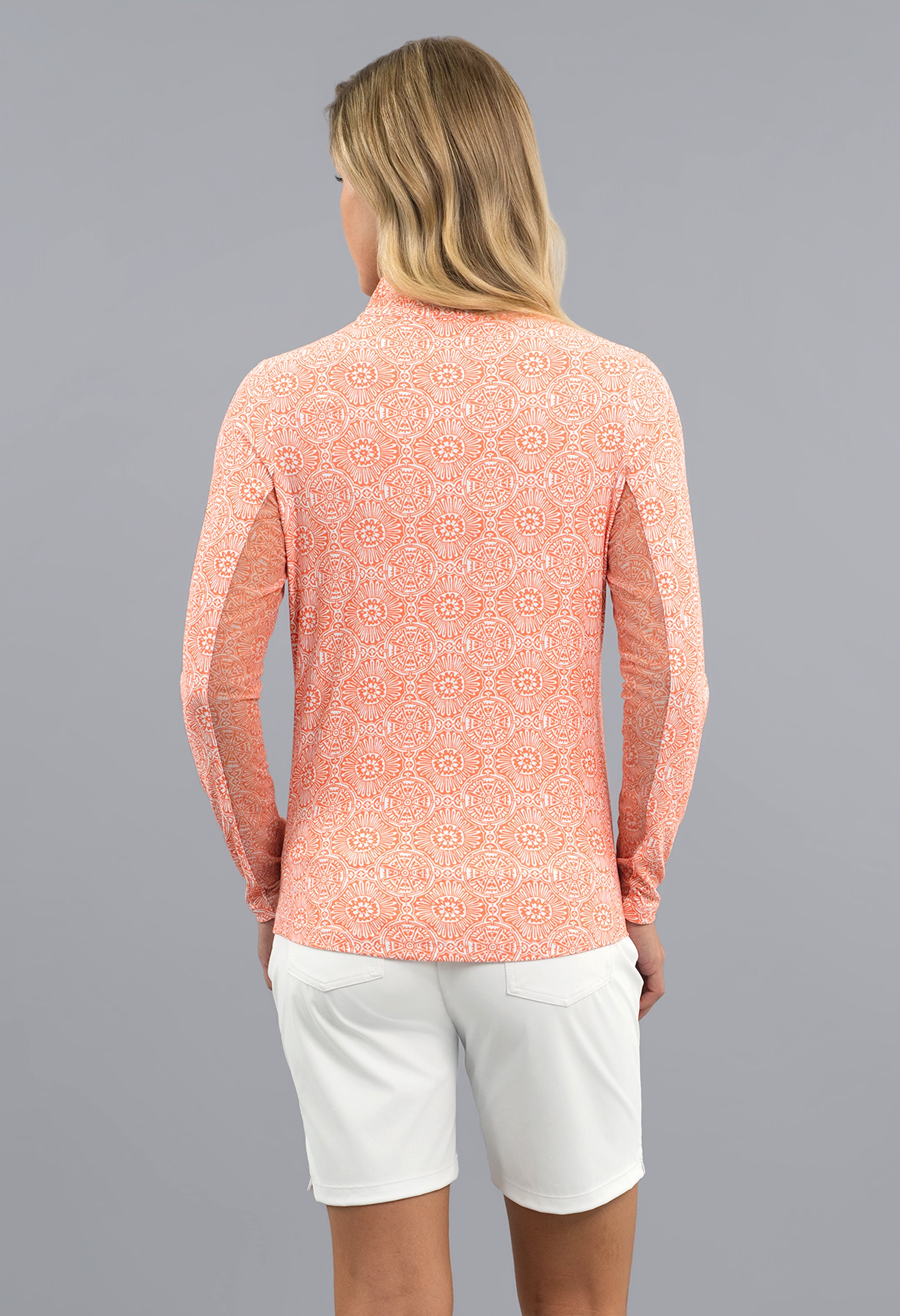 Amani Long Sleeve Mock Neck Top