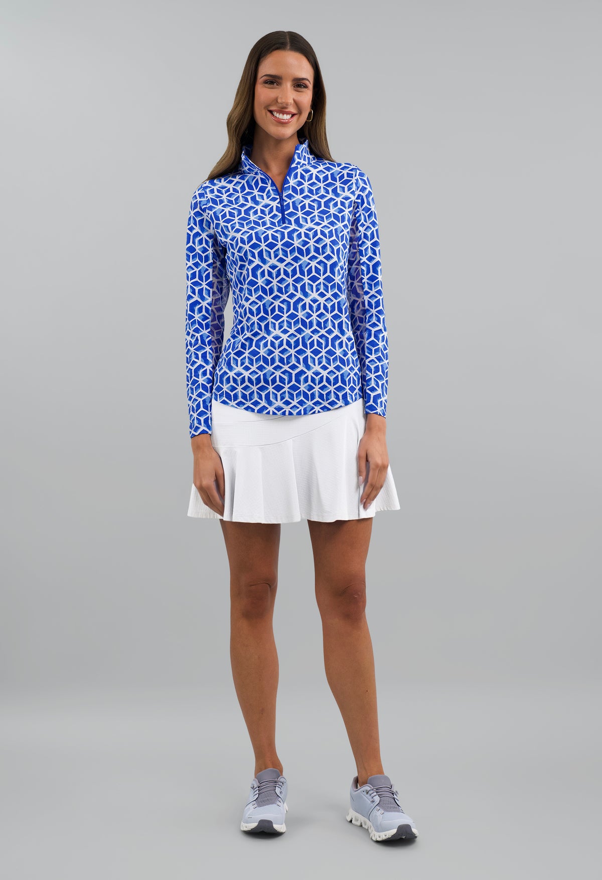 Lyla Long Sleeve Mock Neck Top