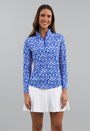 Lyla Long Sleeve Mock Neck Top