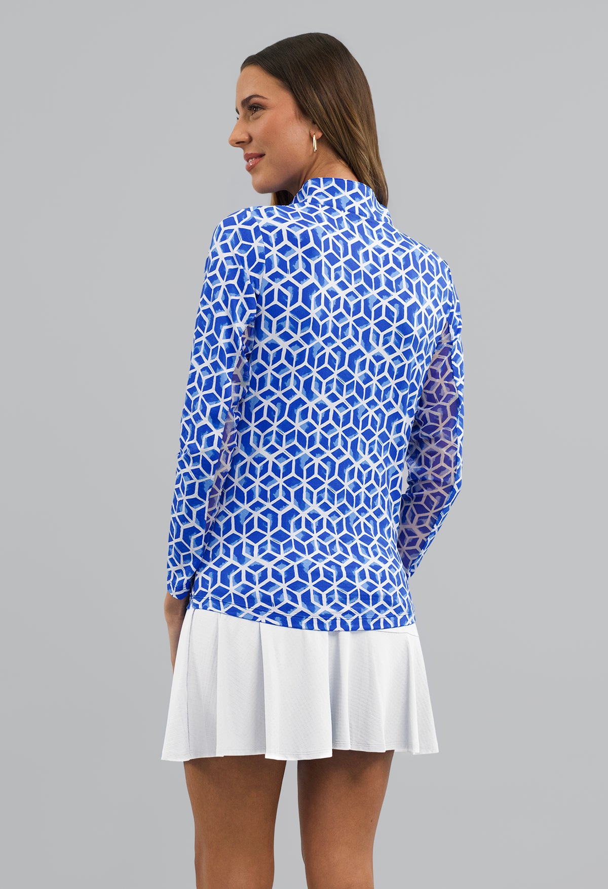 Lyla Long Sleeve Mock Neck Top