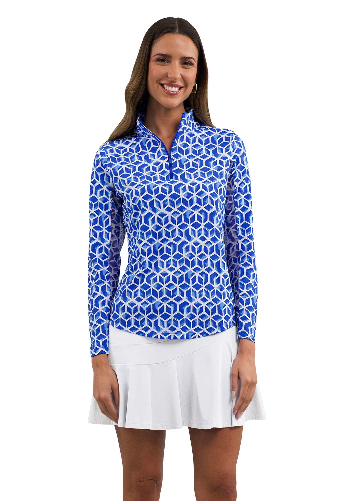 Lyla Long Sleeve Mock Neck Top