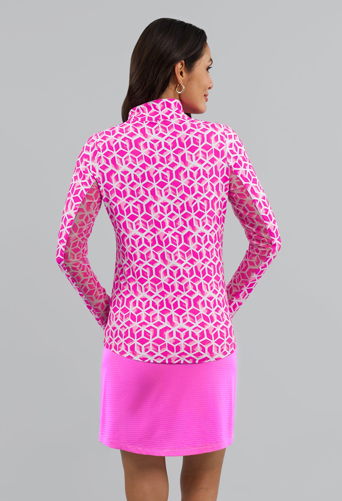 Lyla Long Sleeve Mock Neck Top