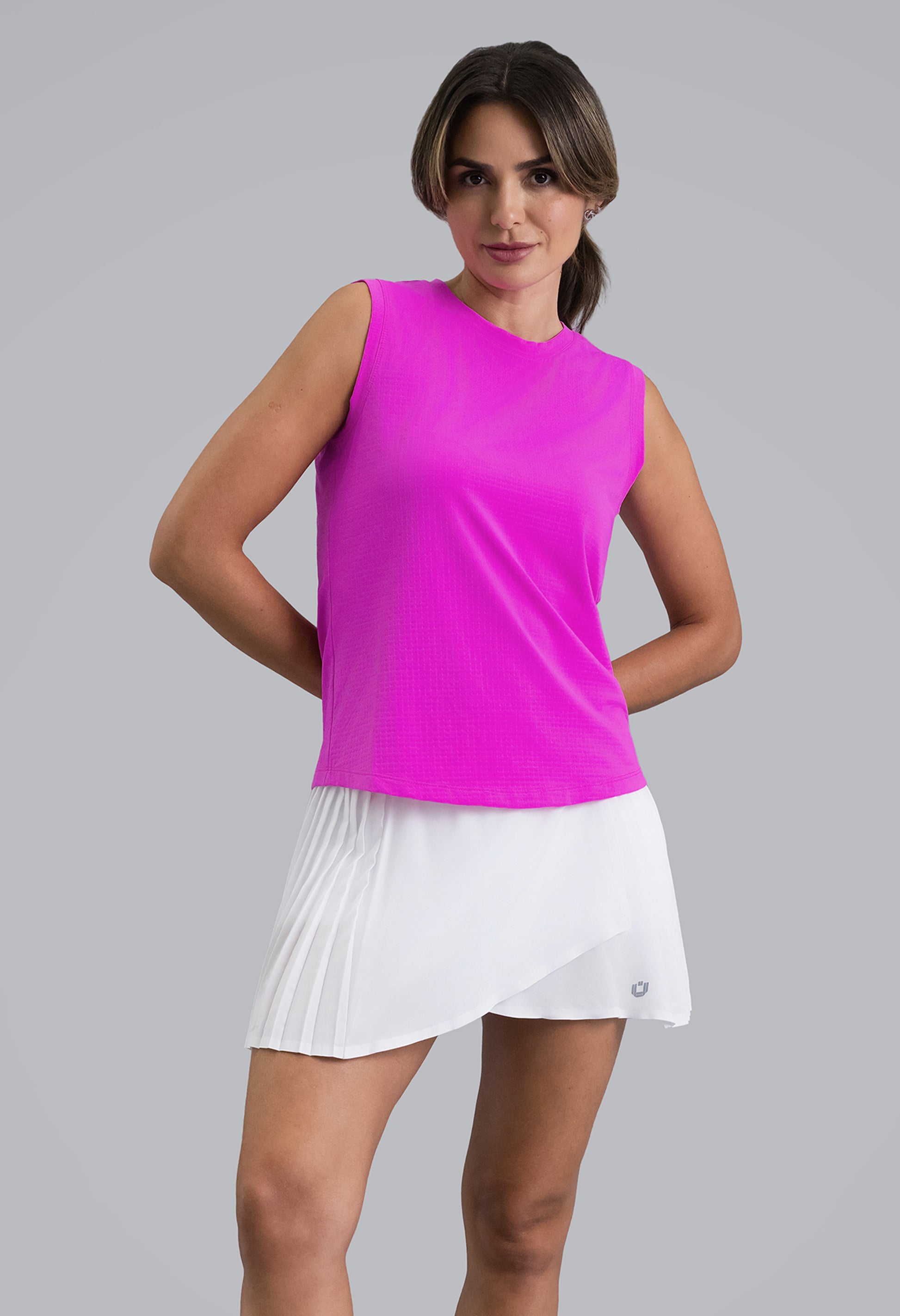 IBKÜL - Muscle Tank - Color: Hot Pink