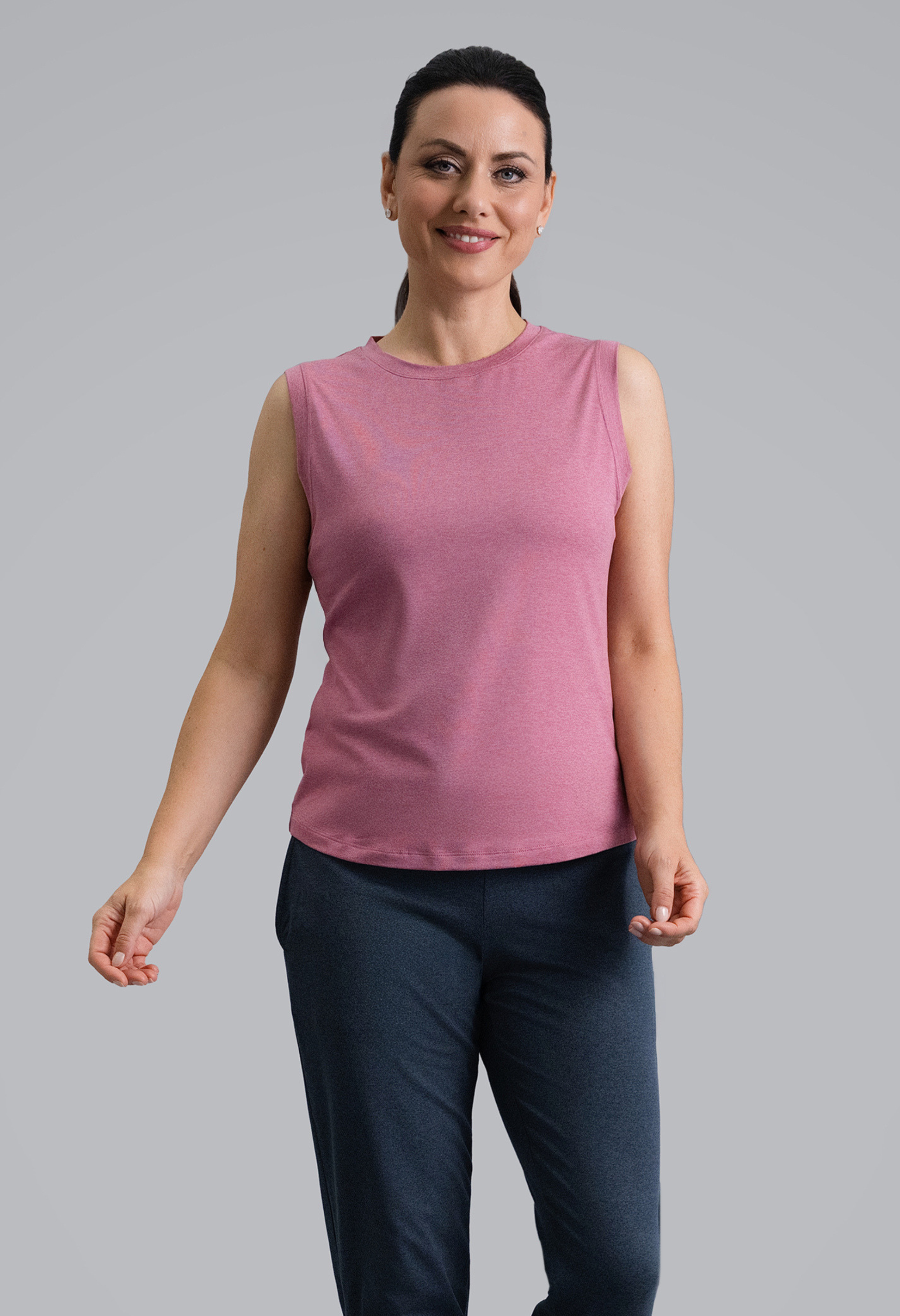 IBKÜL - IBKomfortable Tank Top - Color: Rose Heather