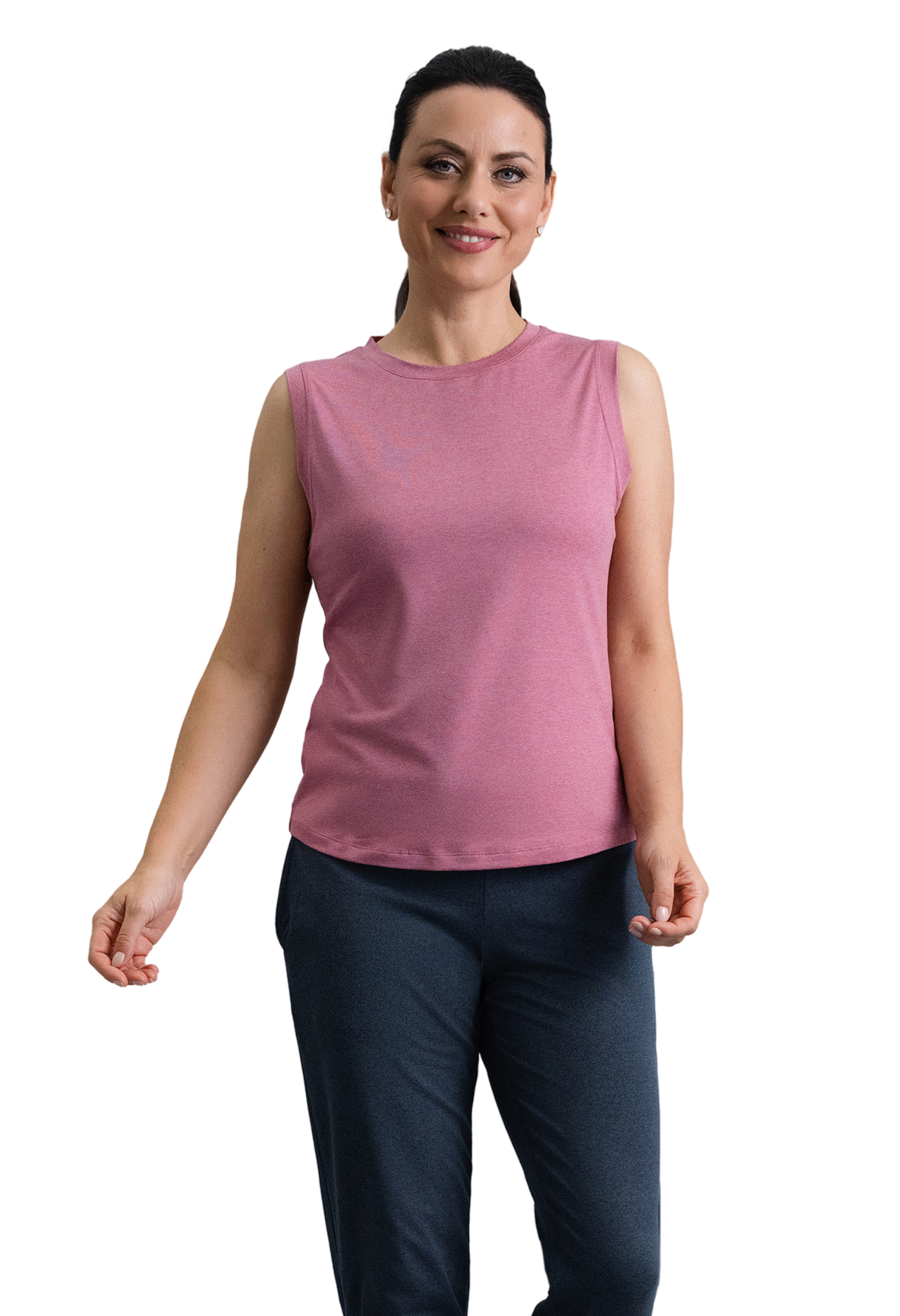 IBKÜL - IBKomfortable Tank Top - Color: Rose Heather