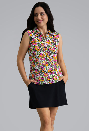 Sonia Sleeveless Polo