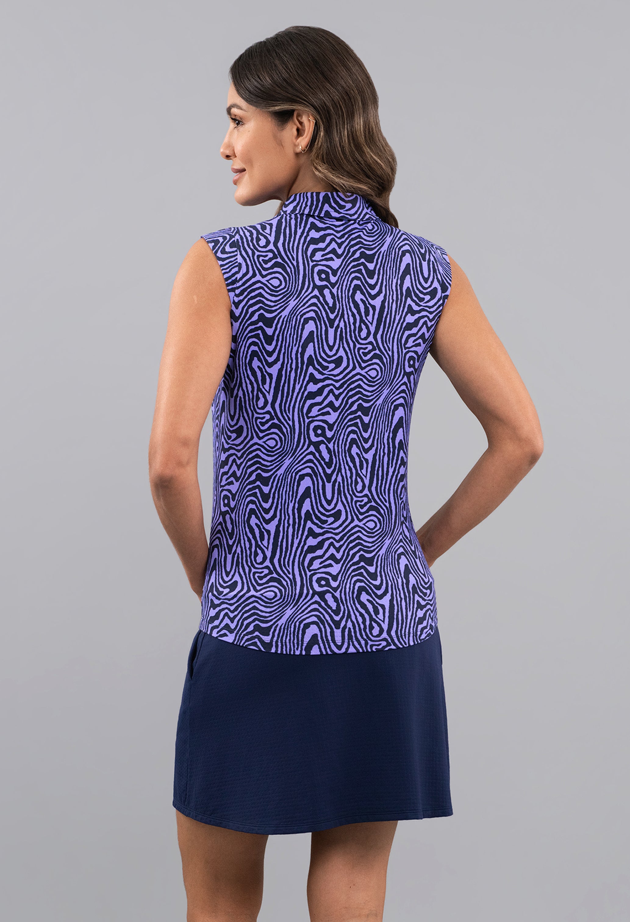 Courtney Sleeveless Polo