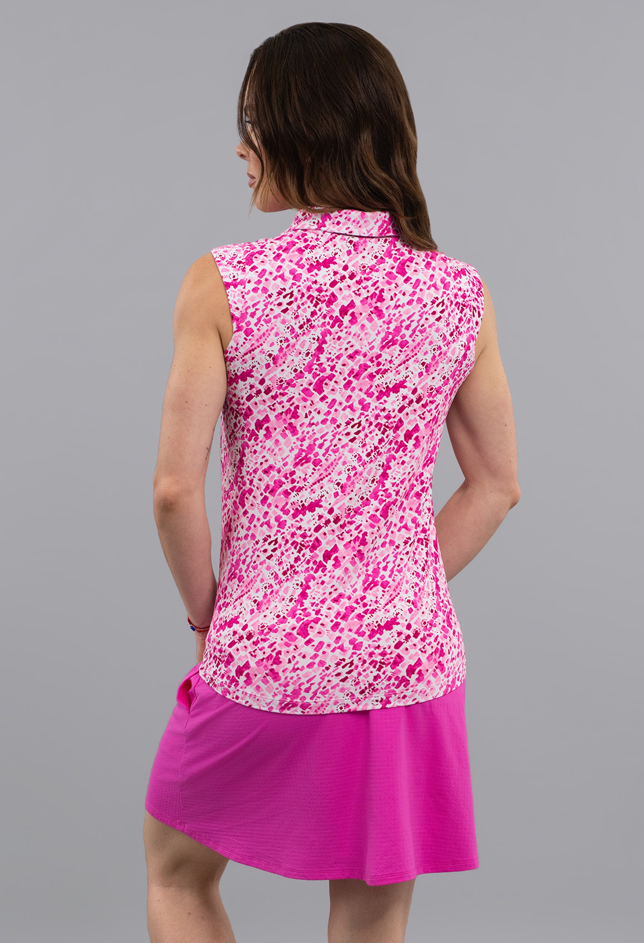 Yesenia Sleeveless Polo