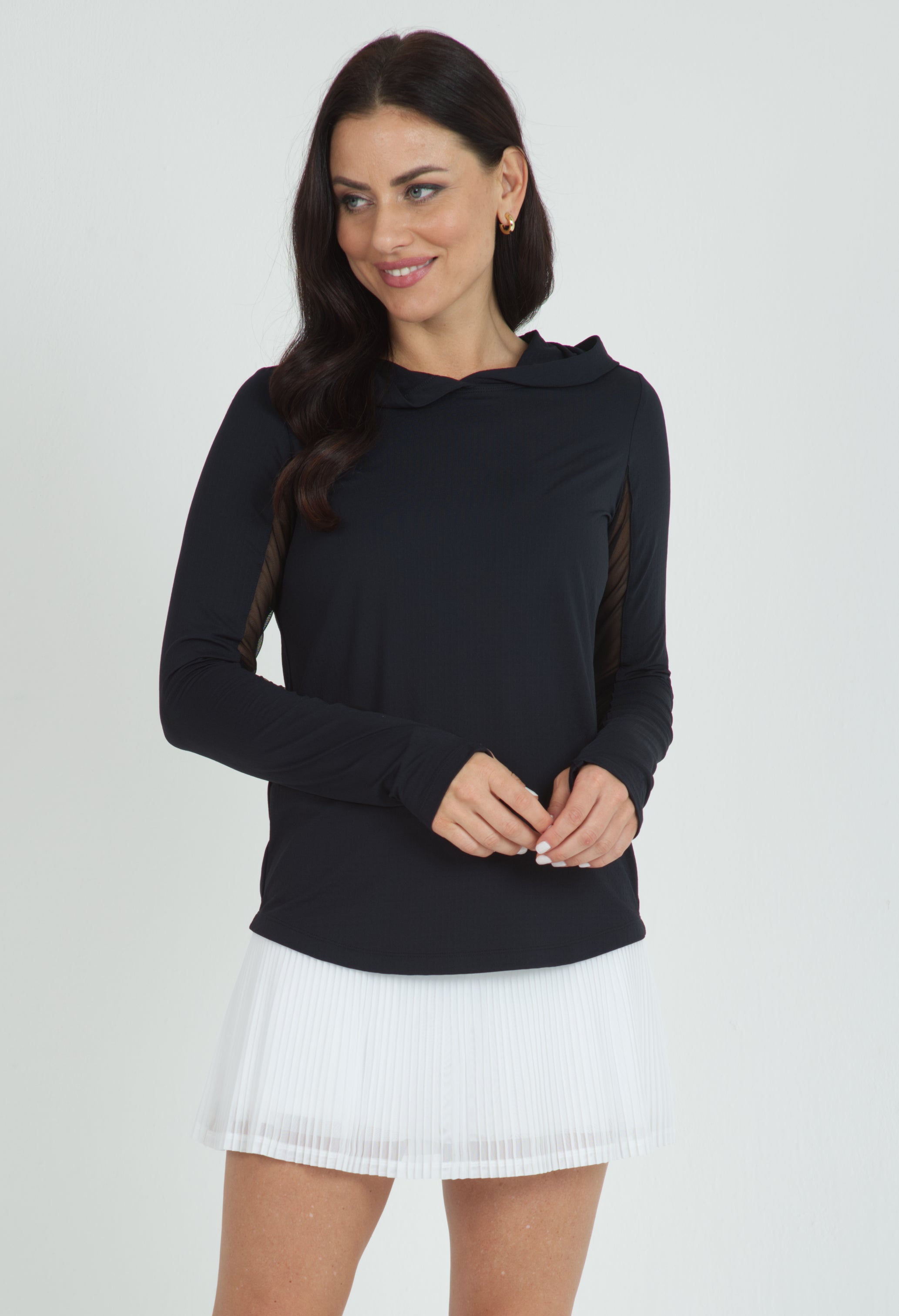 IBKÜL - Solid Women's Hoody - 16000 - Color: Black