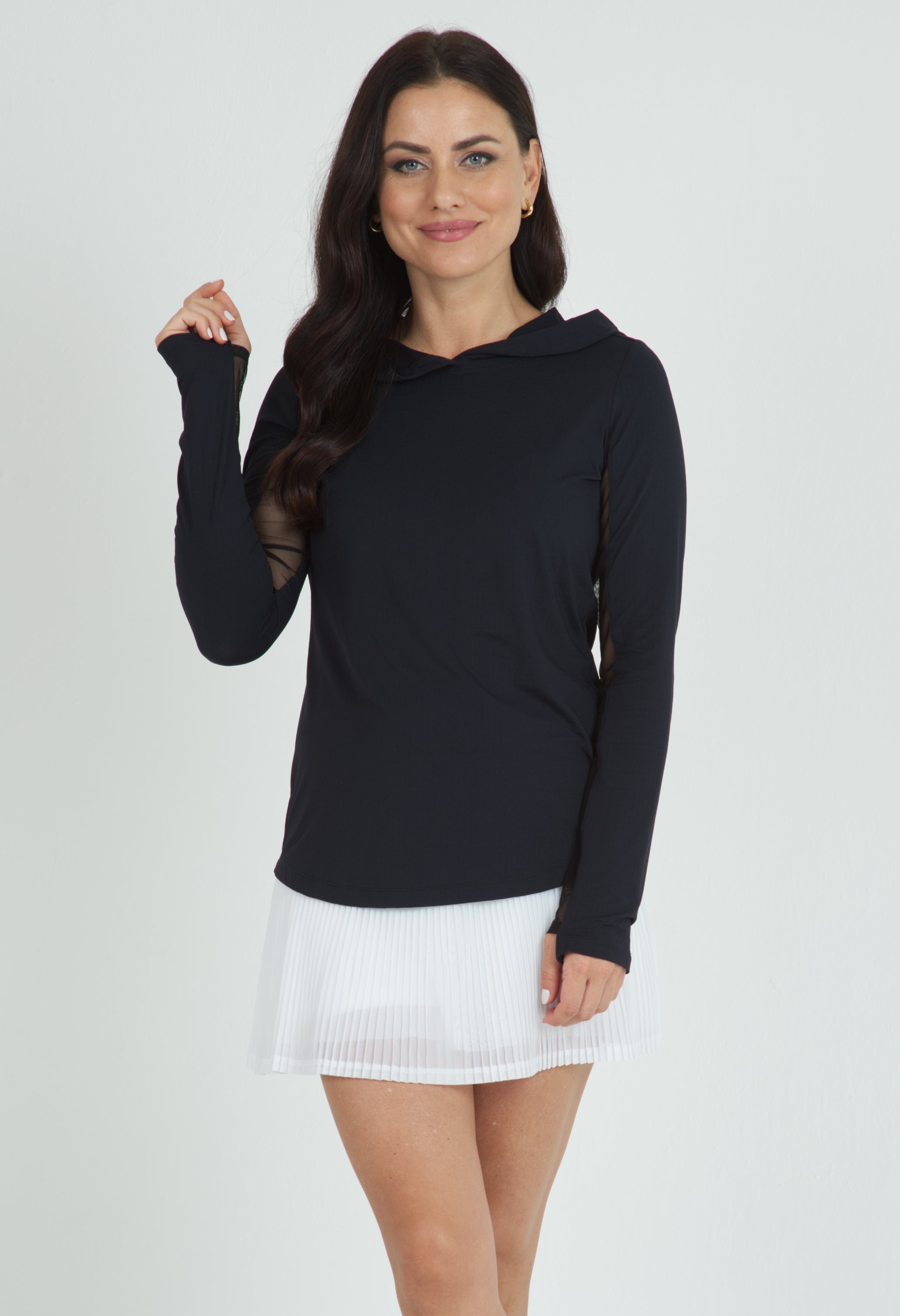 IBKÜL - Solid Women's Hoody - 16000 - Color: Black