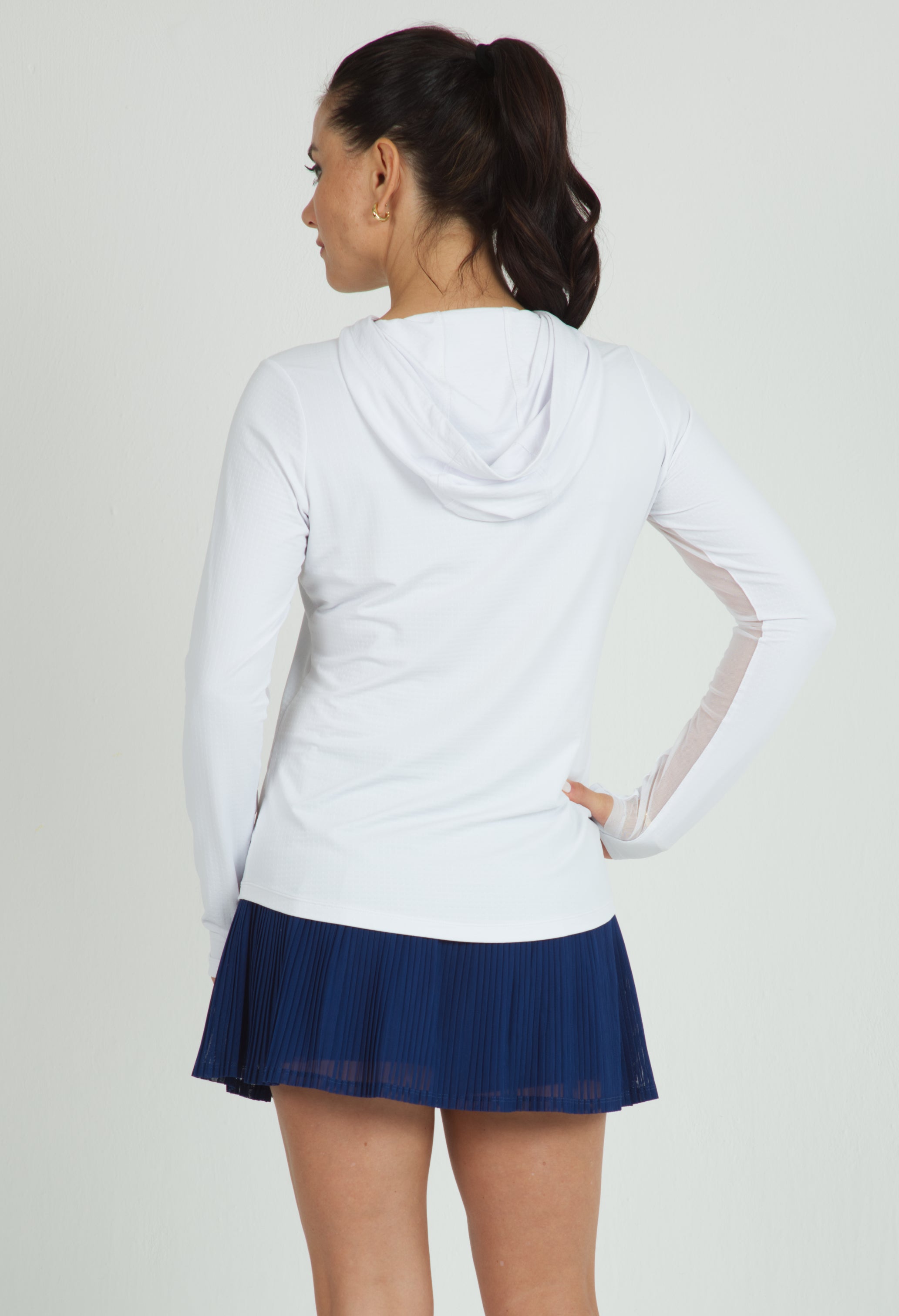IBKÜL - Solid Women's Hoody - 16000 - Color: White