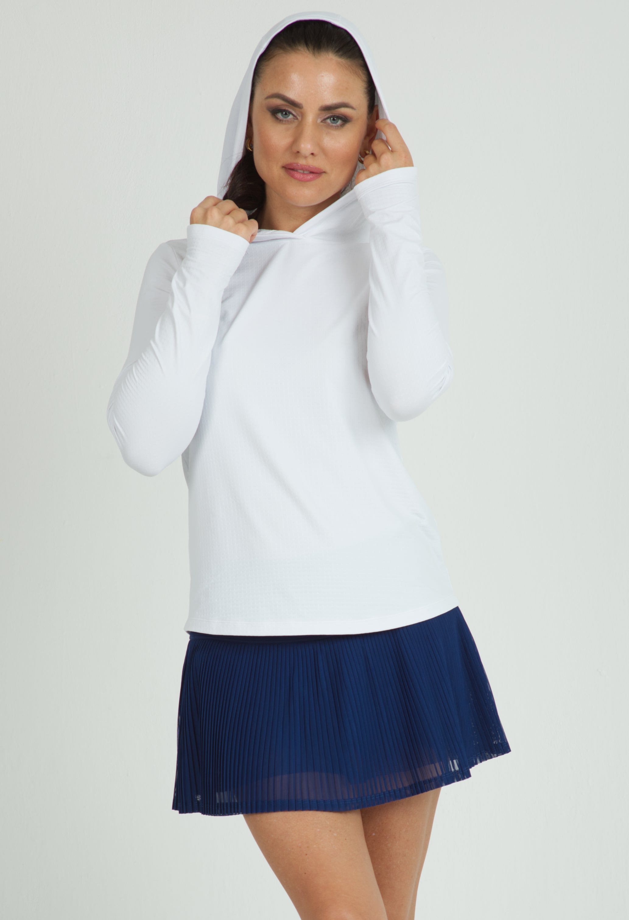 IBKÜL - Solid Women's Hoody - 16000 - Color: White