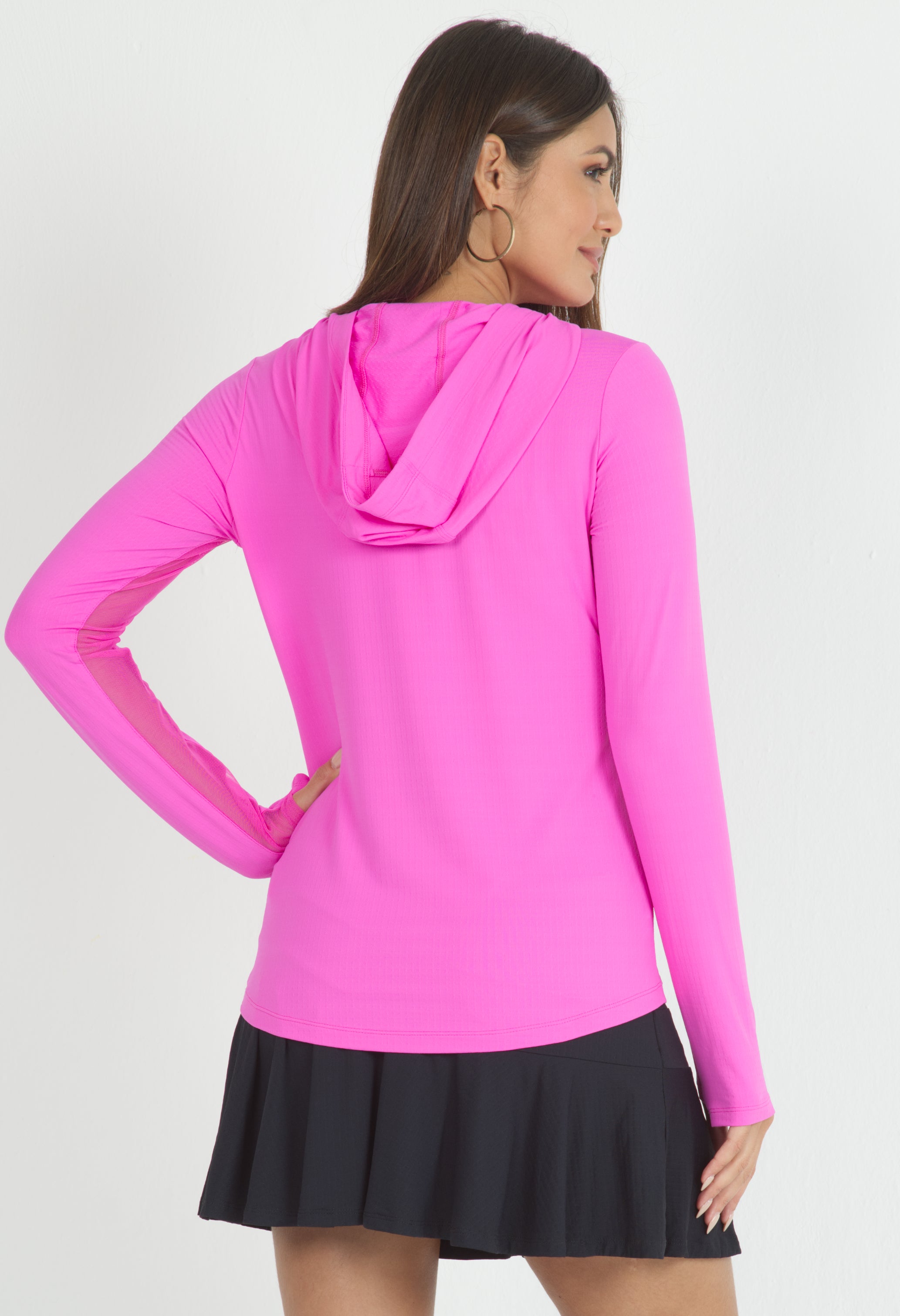 IBKÜL - Solid Women's Hoody - 16000 - Color: Hot Pink