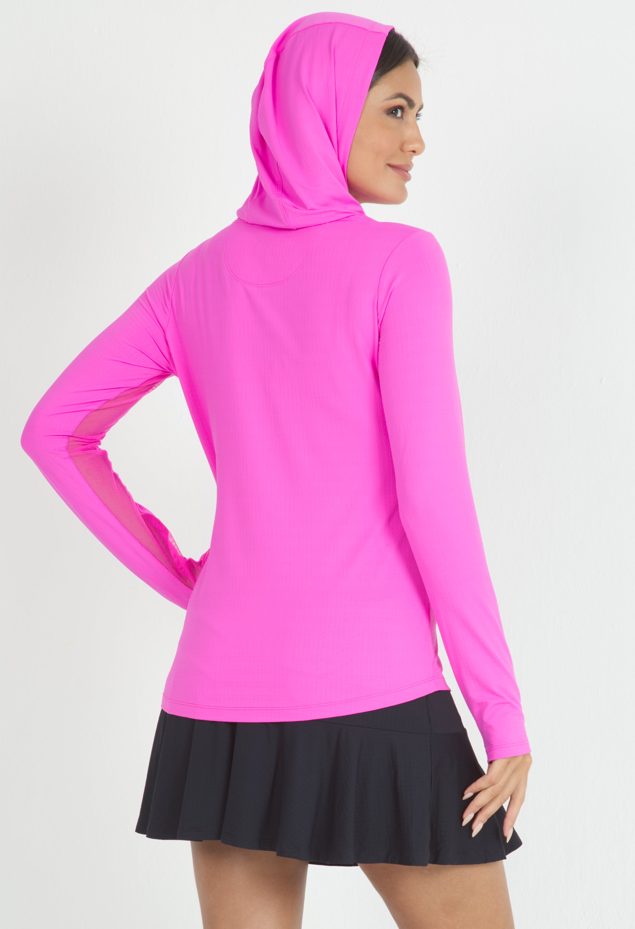 IBKÜL - Solid Women's Hoody - 16000 - Color: Hot Pink