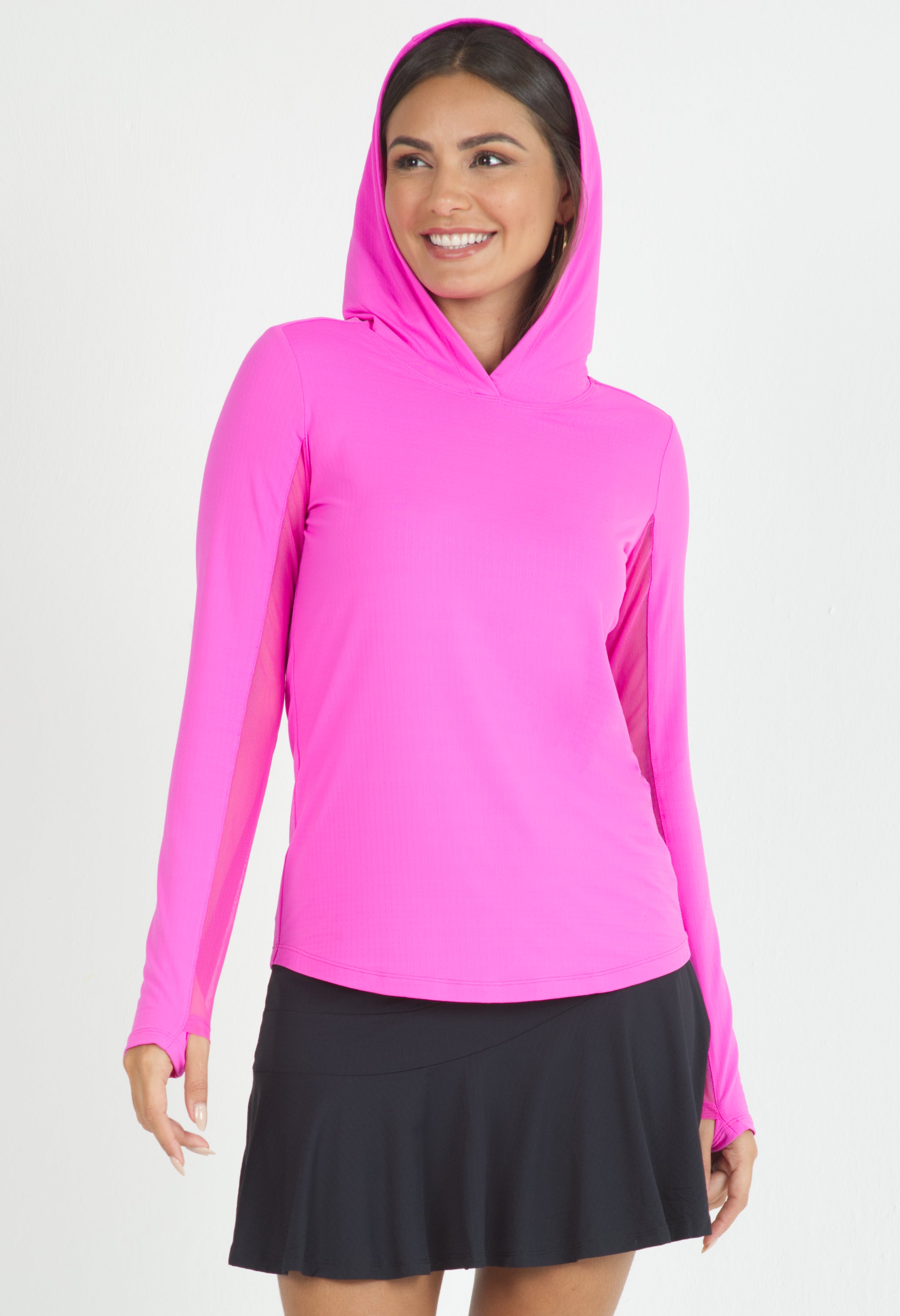 IBKÜL - Solid Women's Hoody - 16000 - Color: Hot Pink