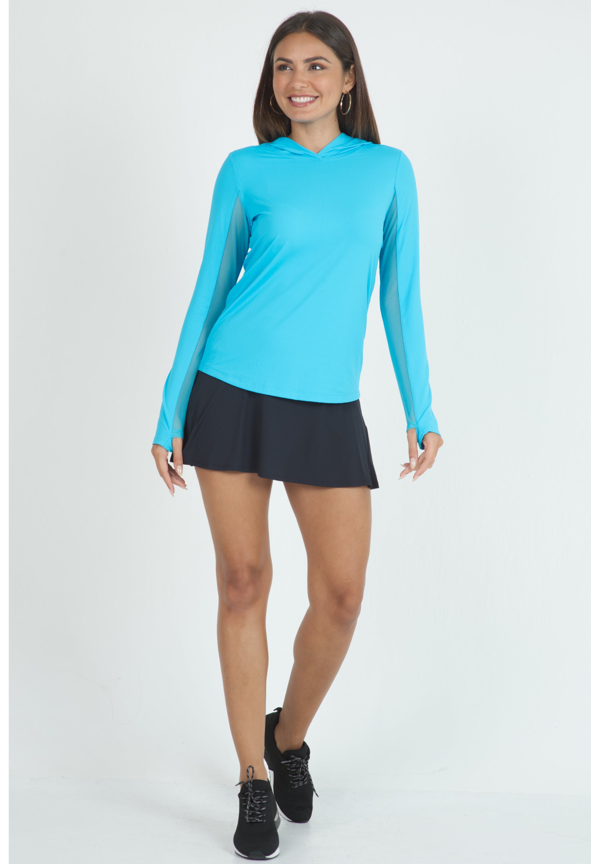 IBKÜL - Solid Women's Hoody - 16000 - Color: Turquoise