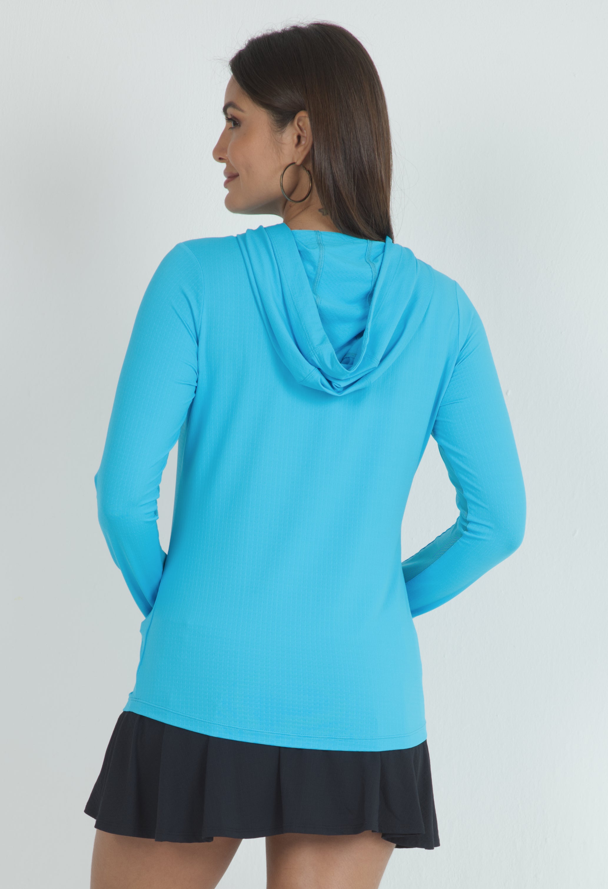 IBKÜL - Solid Women's Hoody - 16000 - Color: Turquoise