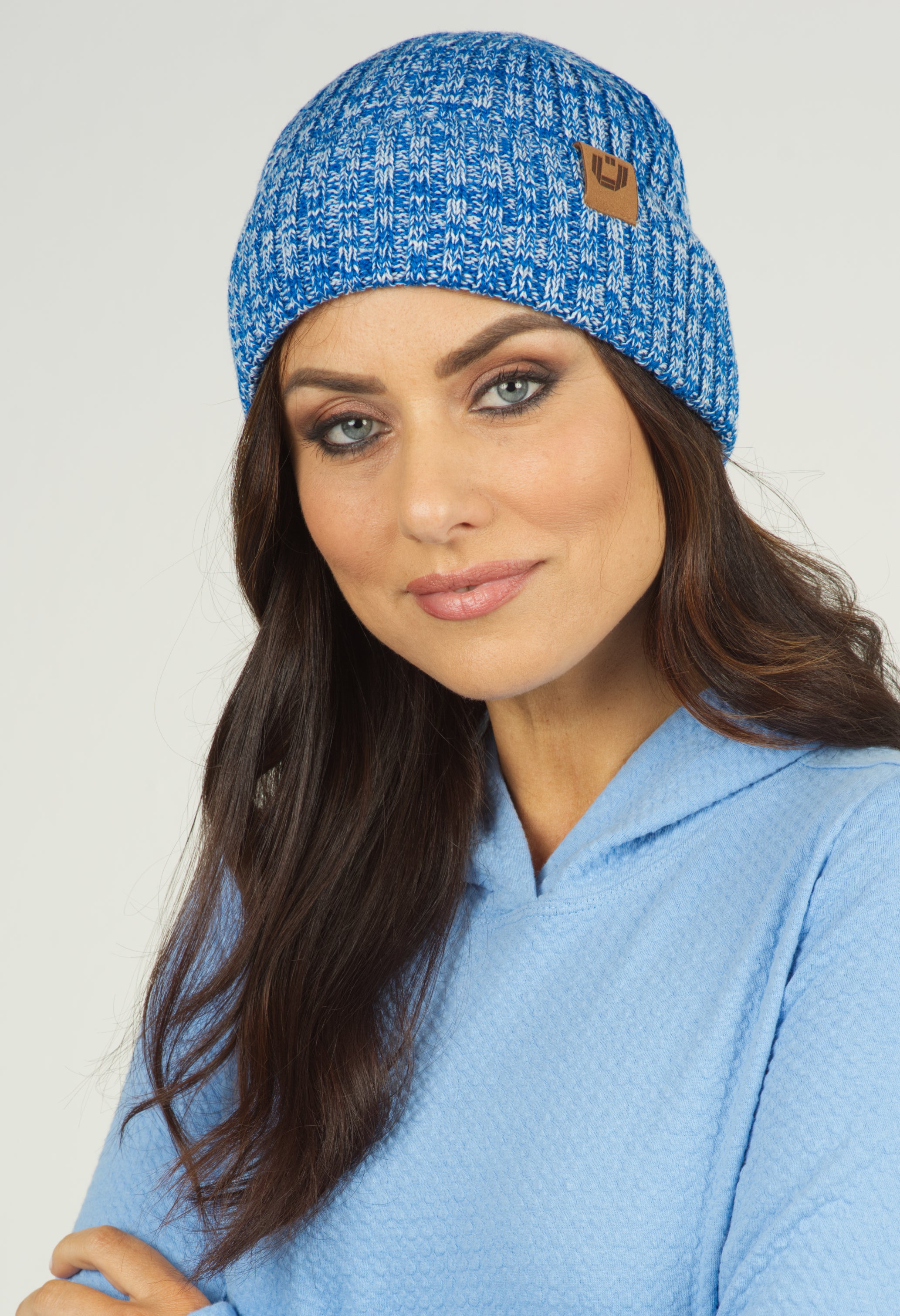 IBKÜL - Knit Hat - 18000 - Color: Blue/White