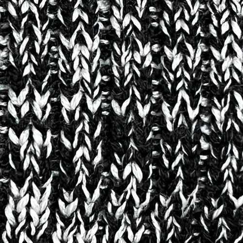 IBKÜL - Knit Hat - 18000 - Color: Black/White