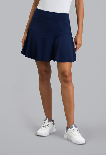 Solid Flounce Skort 16.5"