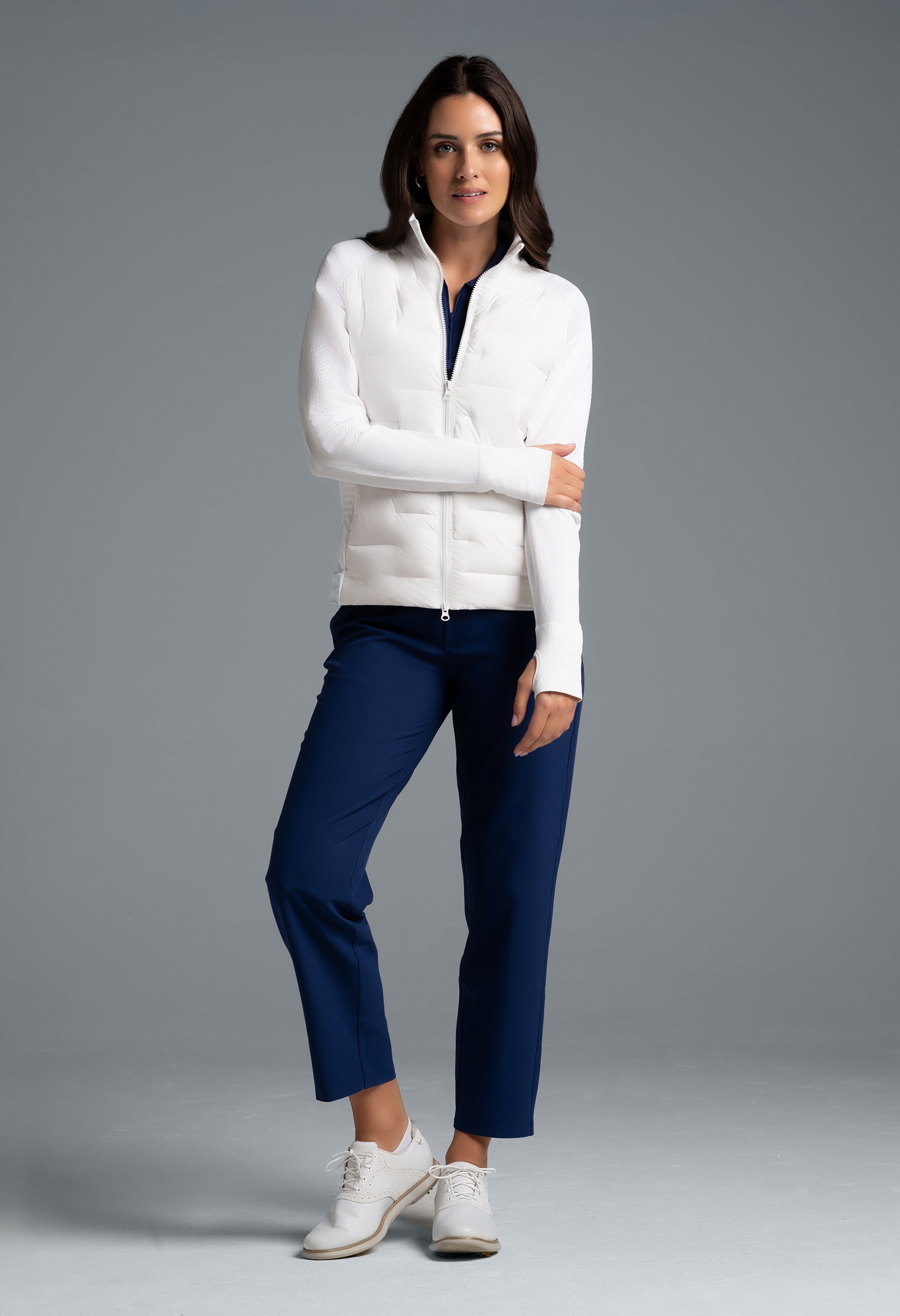 IBKÜL - Solid Puff Jacket - 32000 - Color: White