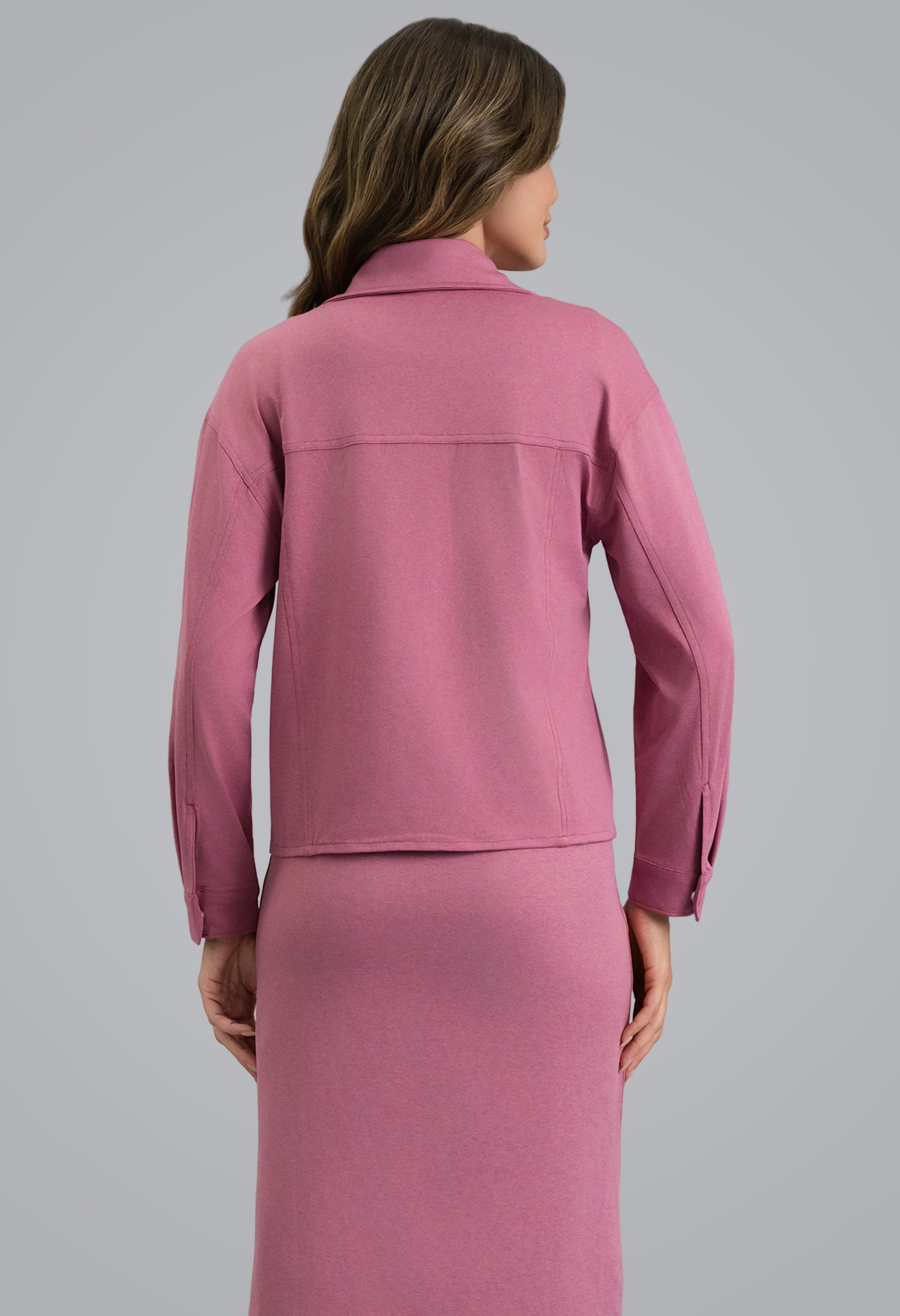 IBKÜL - IBKomfortable Biker Jacket - Color: Rose Heather