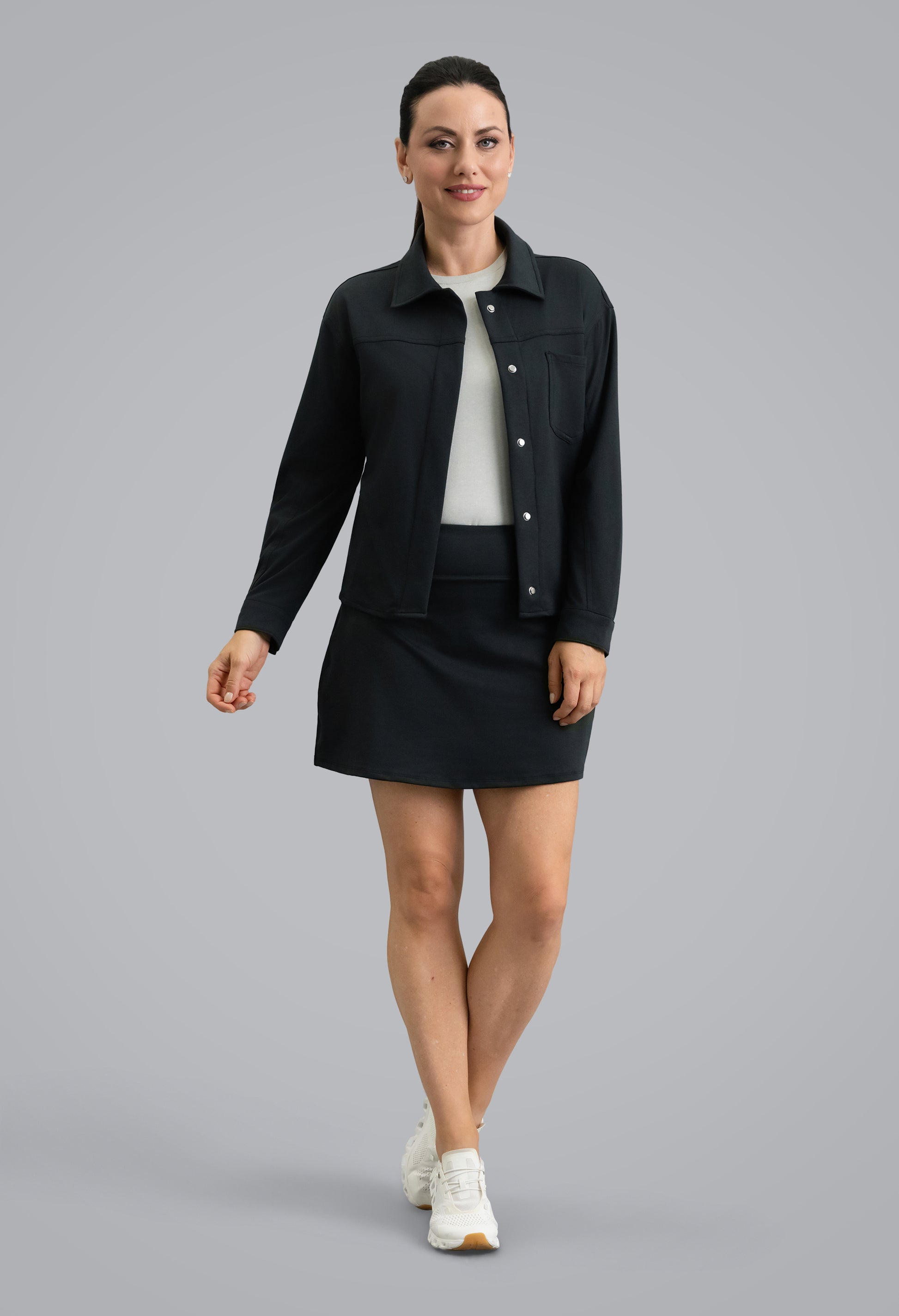 IBKÜL - IBKomfortable Biker Jacket - Color: Black Heather