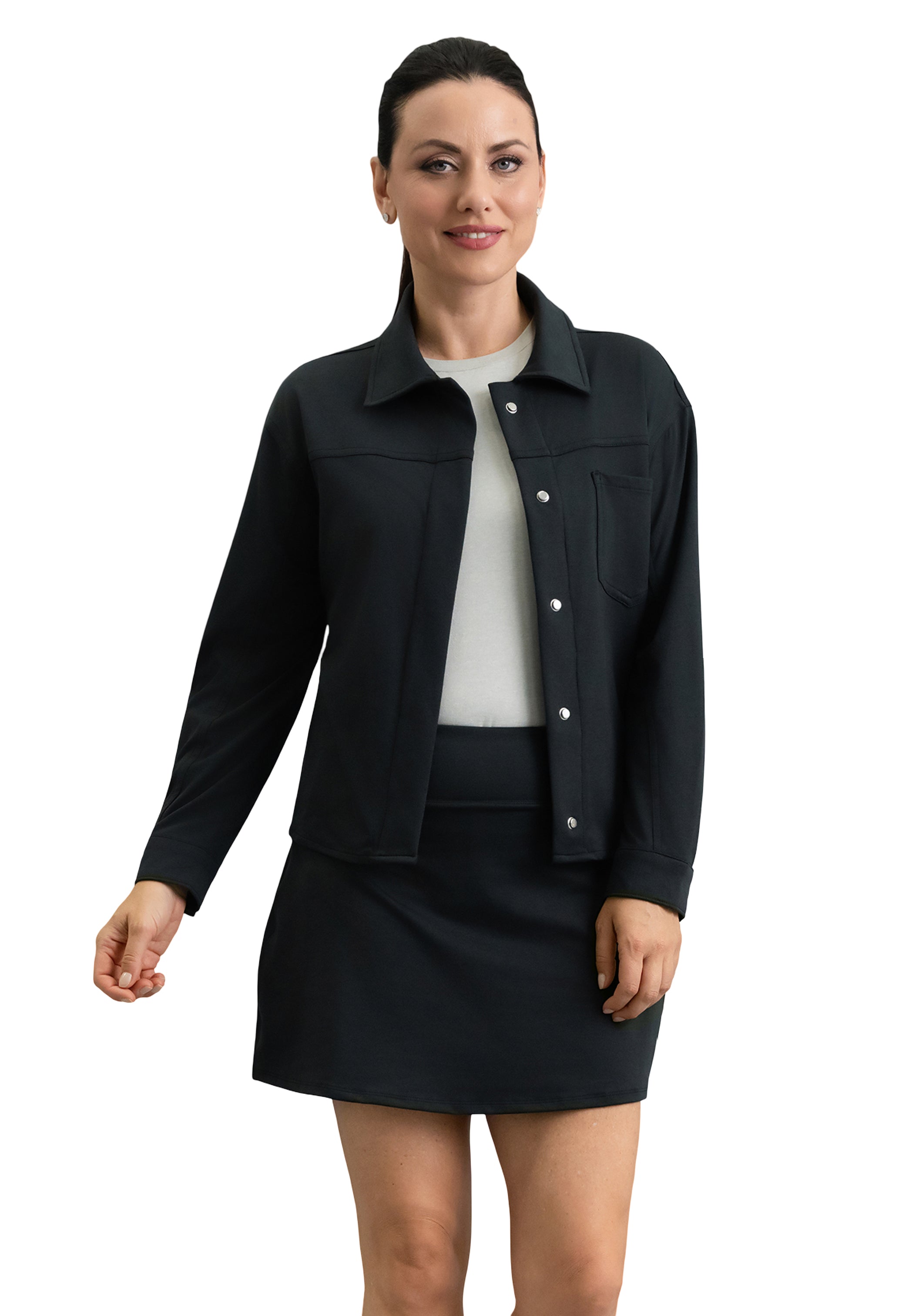 IBKÜL - IBKomfortable Biker Jacket - Color: Black Heather