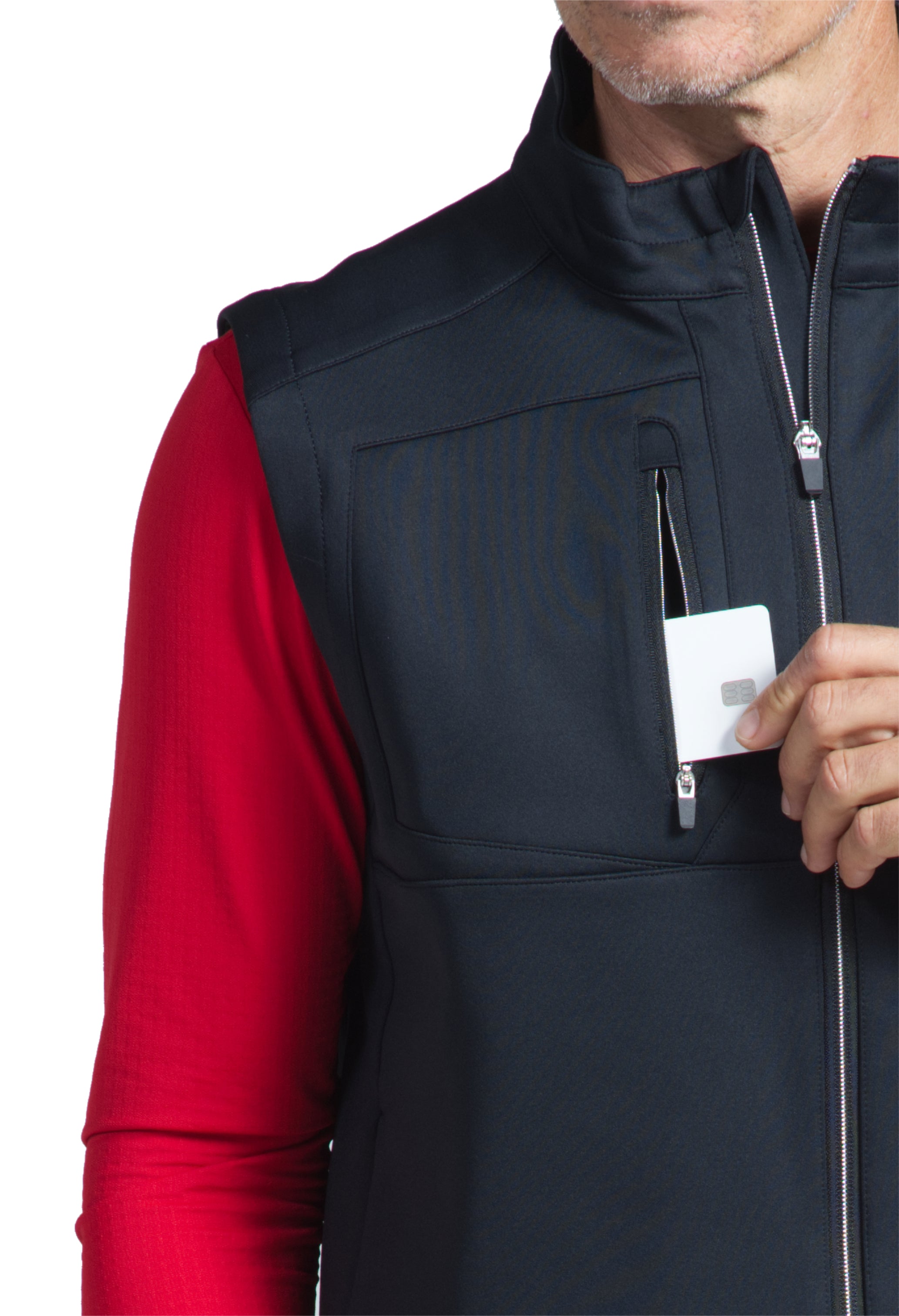 IBKÜL - Men's Solid Vest - 39000 - Color: Black