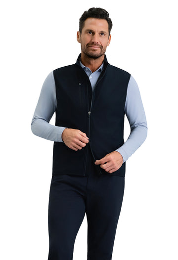 IBKÜL - Men's Magic Shield Vest - Color: Black w/Black Contrast