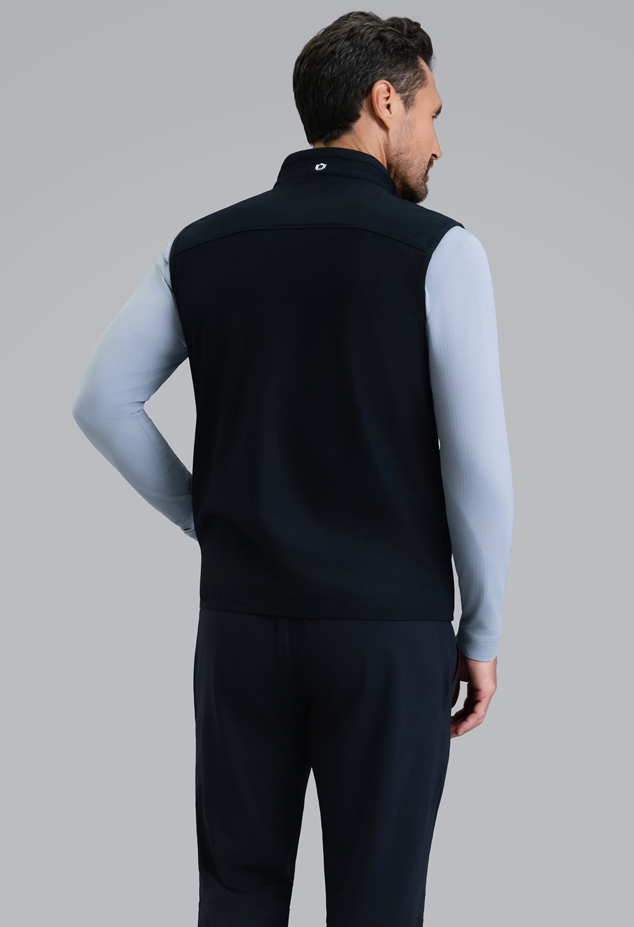 IBKÜL - Men's Magic Shield Vest - Color: Black w/Black Contrast