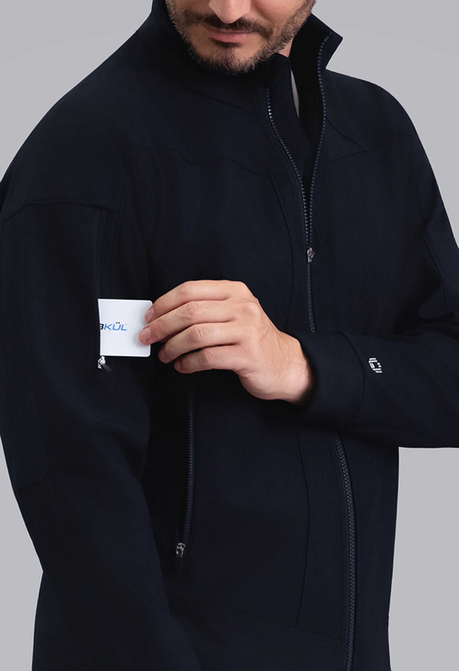 IBKÜL - Men's Magic Shield Jacket - Color: Black