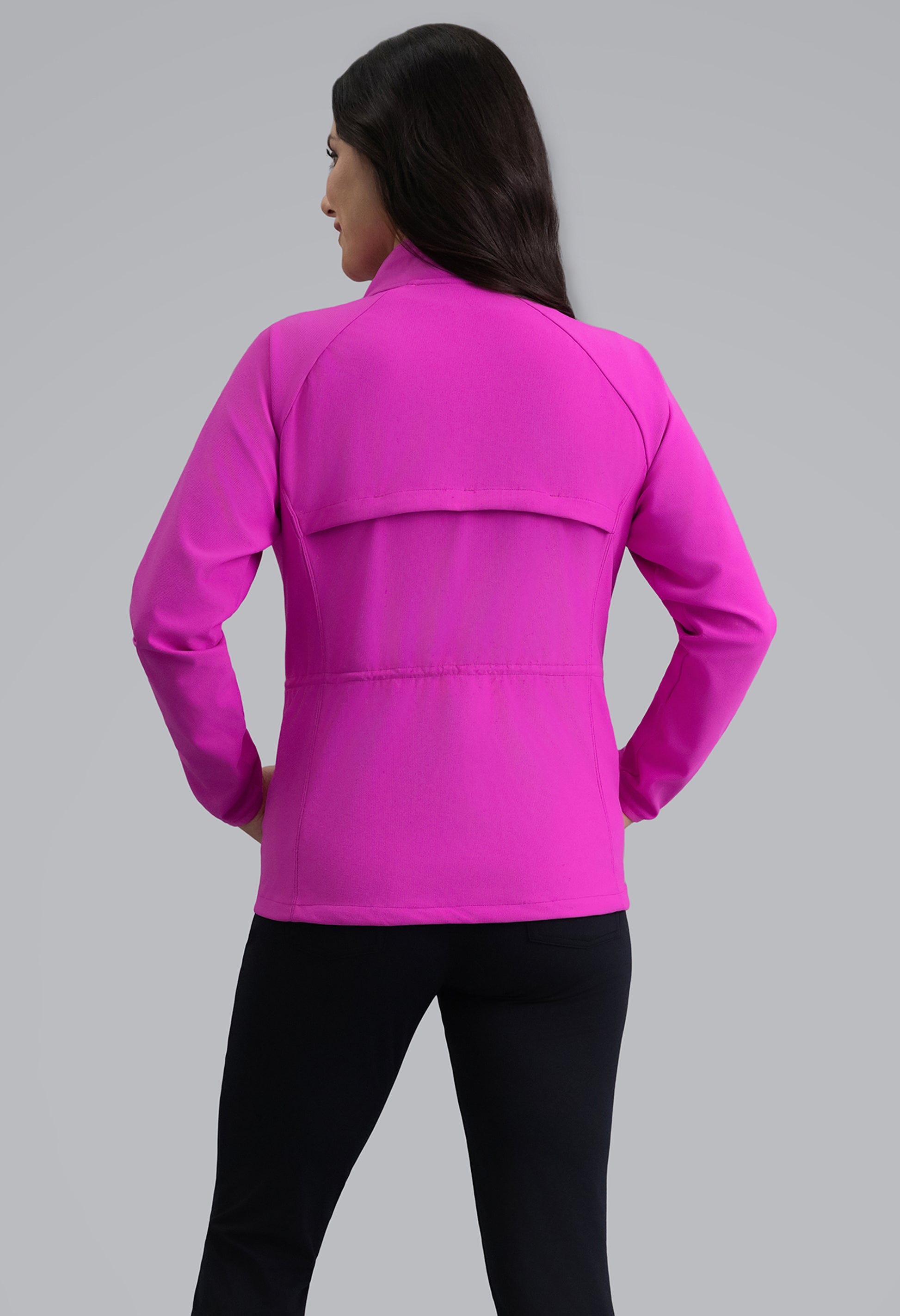 IBKÜL - Solid Magic Shield Jacket - Color: Hot Pink