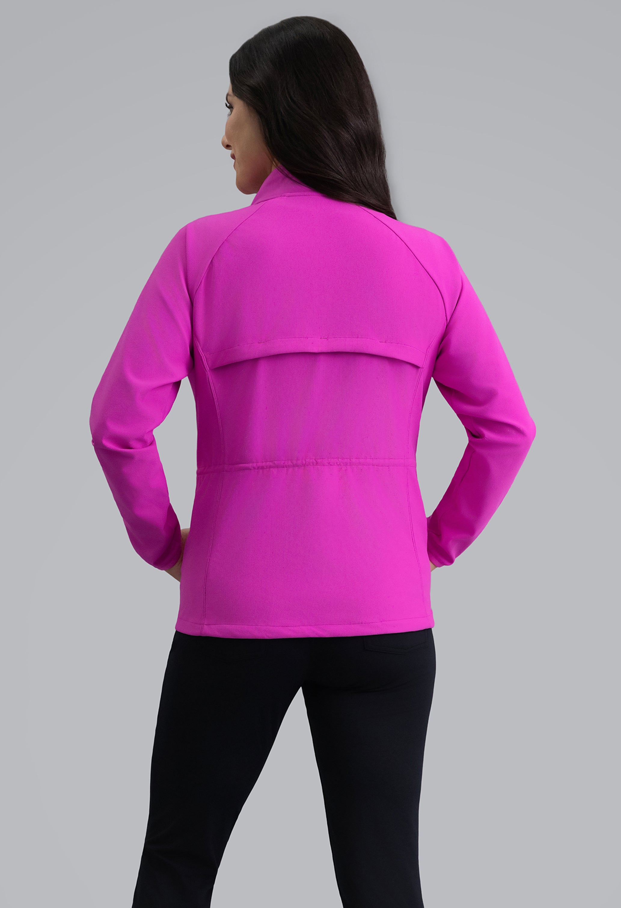 IBKÜL - Solid Magic Shield Jacket - Color: Hot Pink