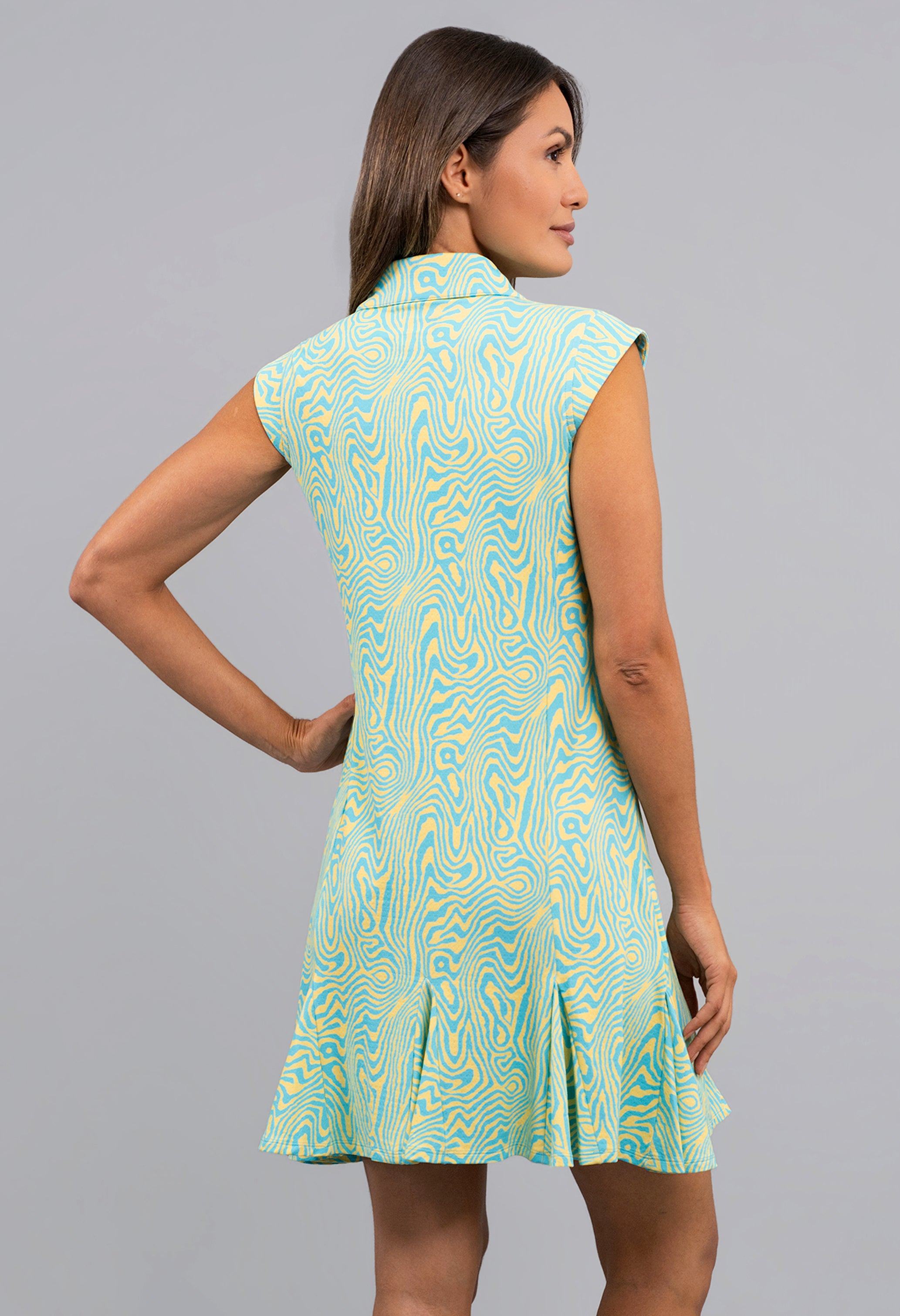 Courtney Sleeveless Polo Dress