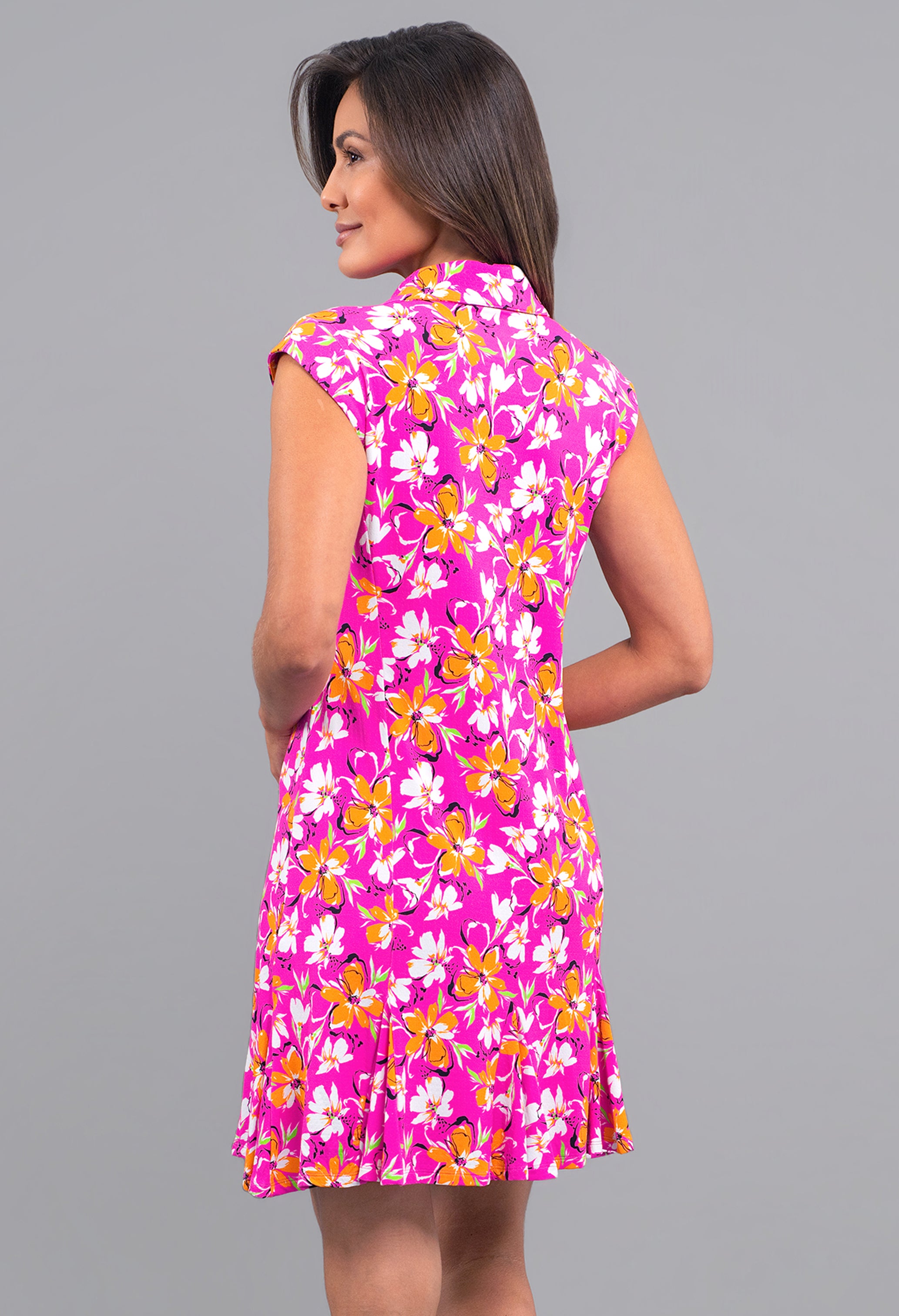 Eleanor Sleeveless Polo Dress