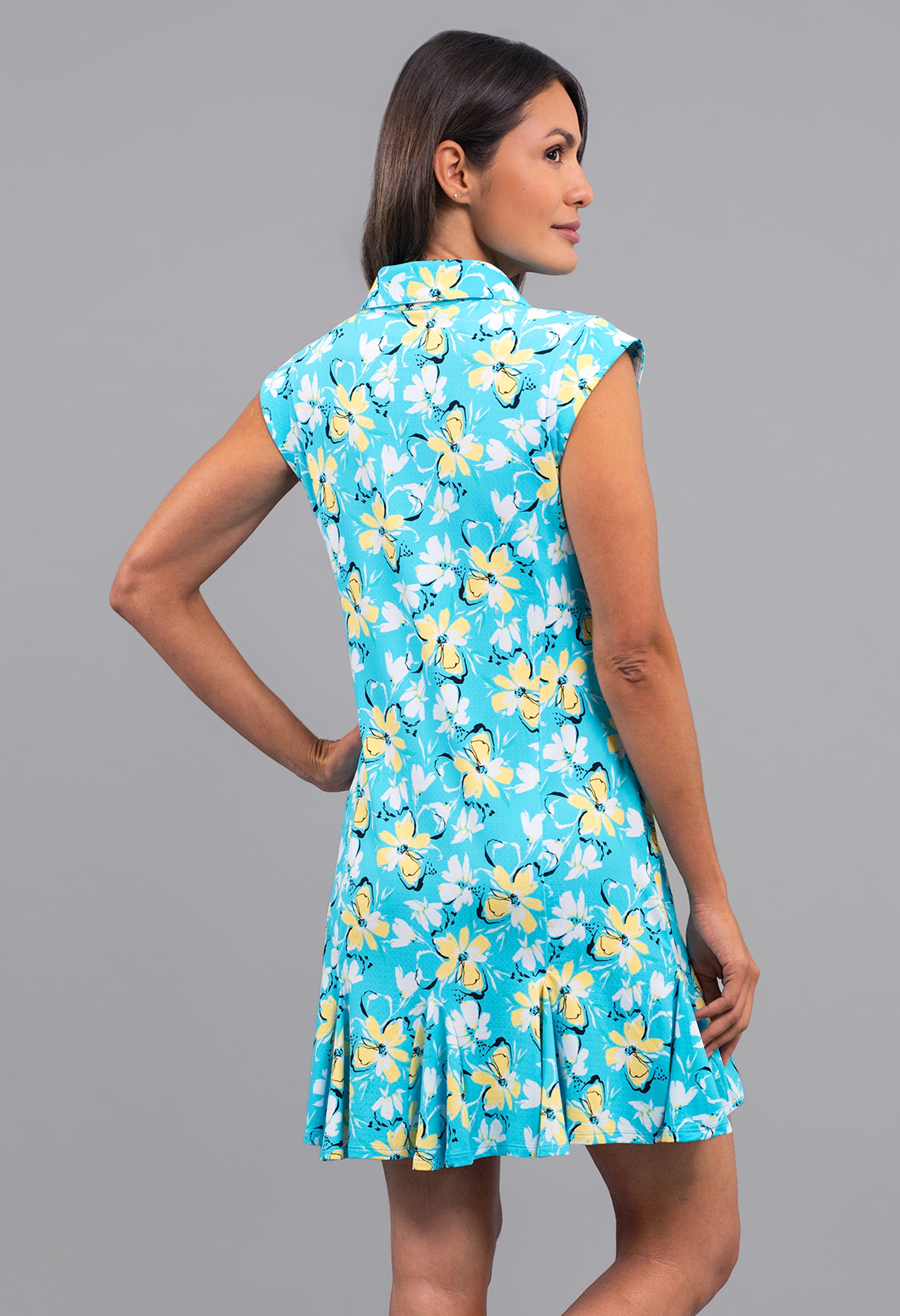 Eleanor Sleeveless Polo Dress