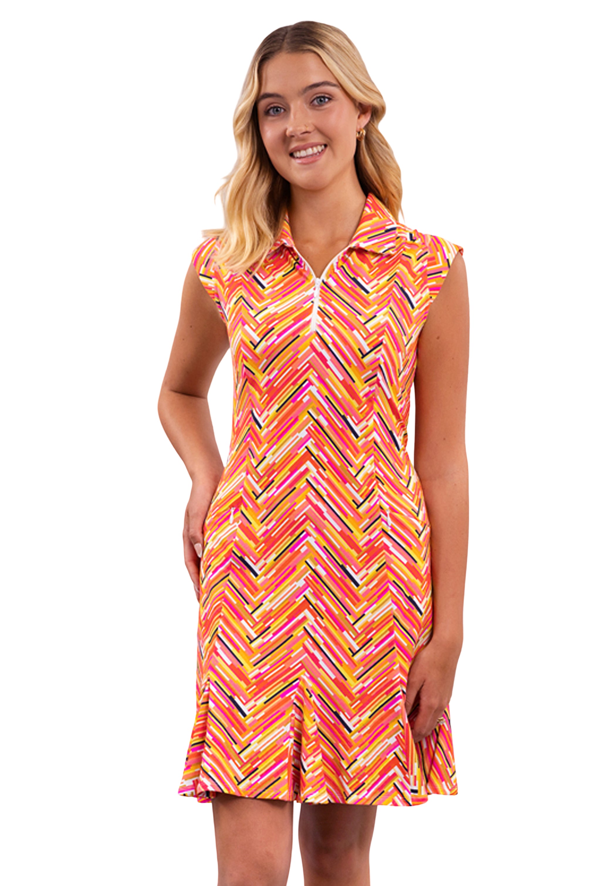 Robin Sleeveless Polo Dress
