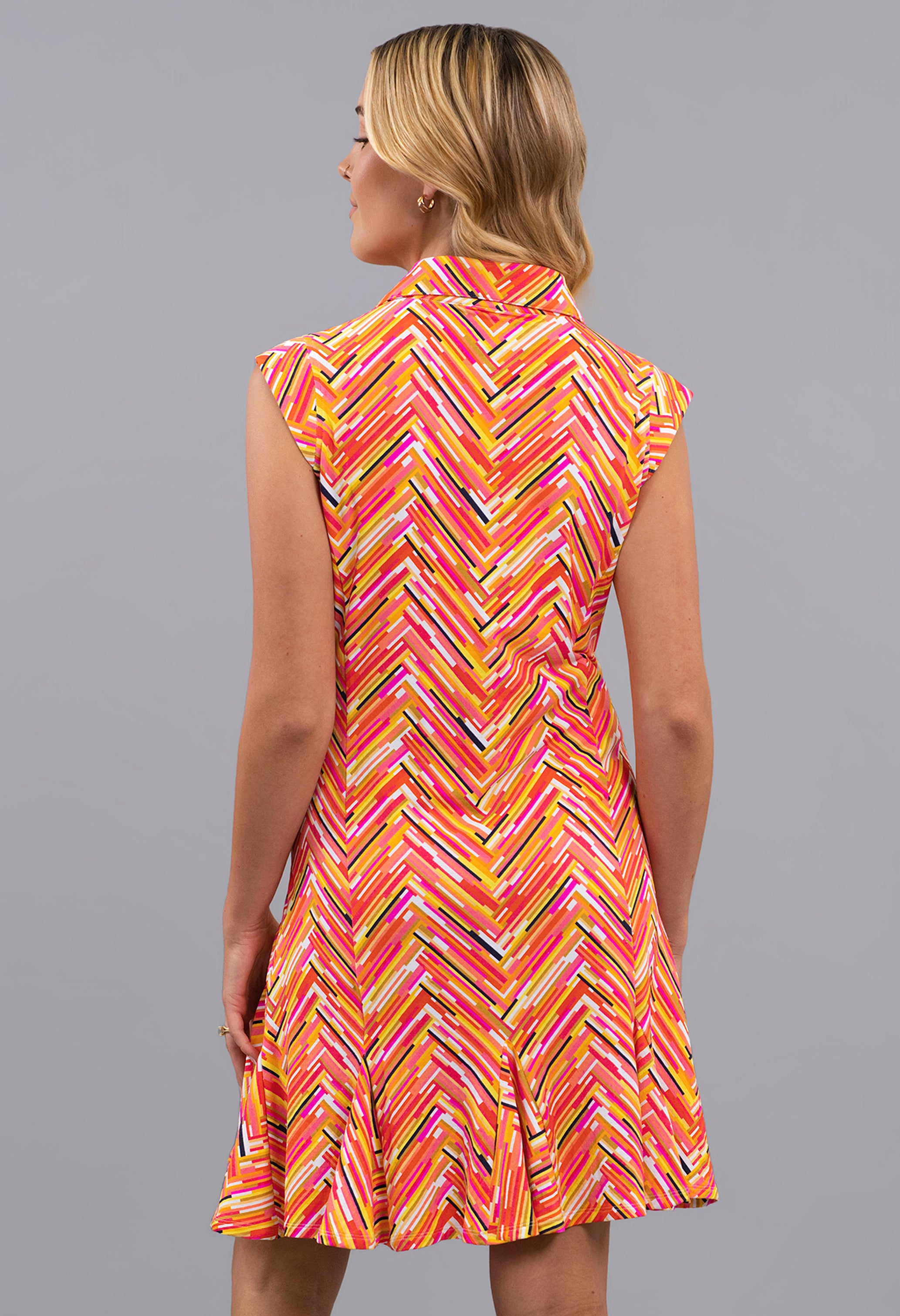 Robin Sleeveless Polo Dress