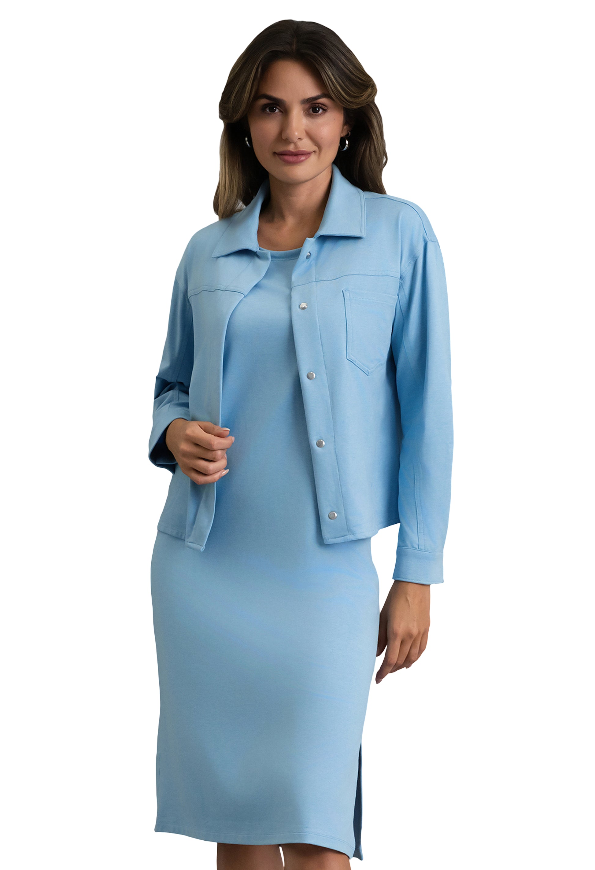 IBKÜL - IBKomfortable Biker Jacket - Color: Chambray Heather